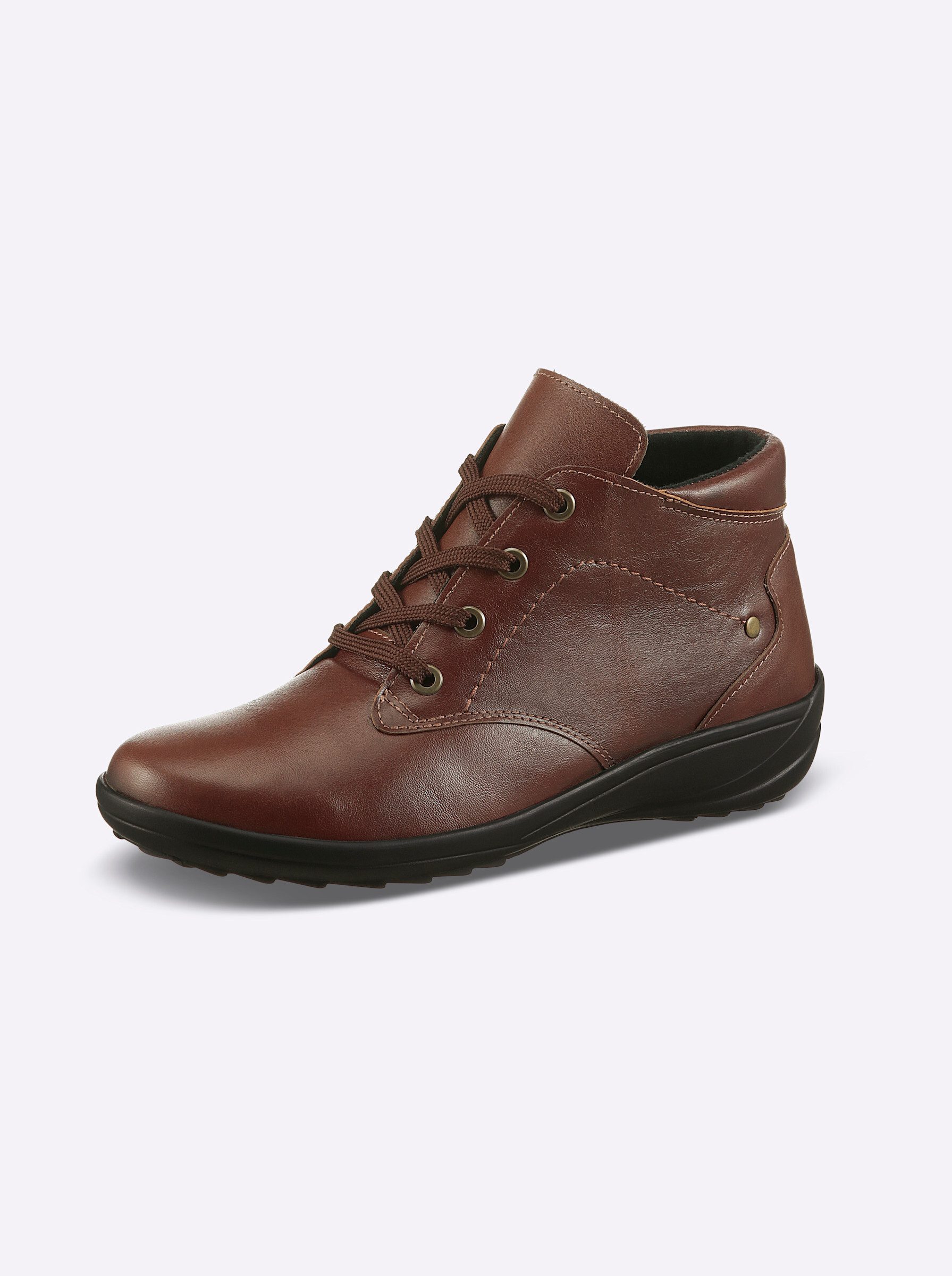 airsoft comfort+ Schnürstiefelette Stiefelette Wechselfußbett, Flexible günstig online kaufen