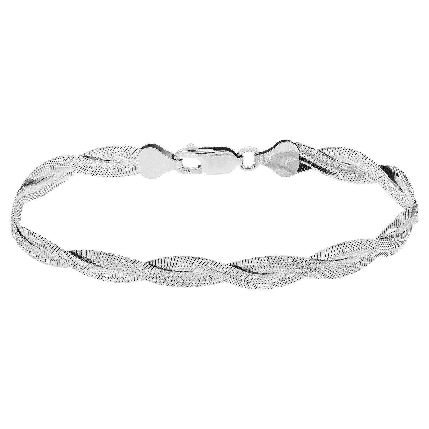 LUCARDI Gliederarmband Armband - 925 Silber - Silber - Damen