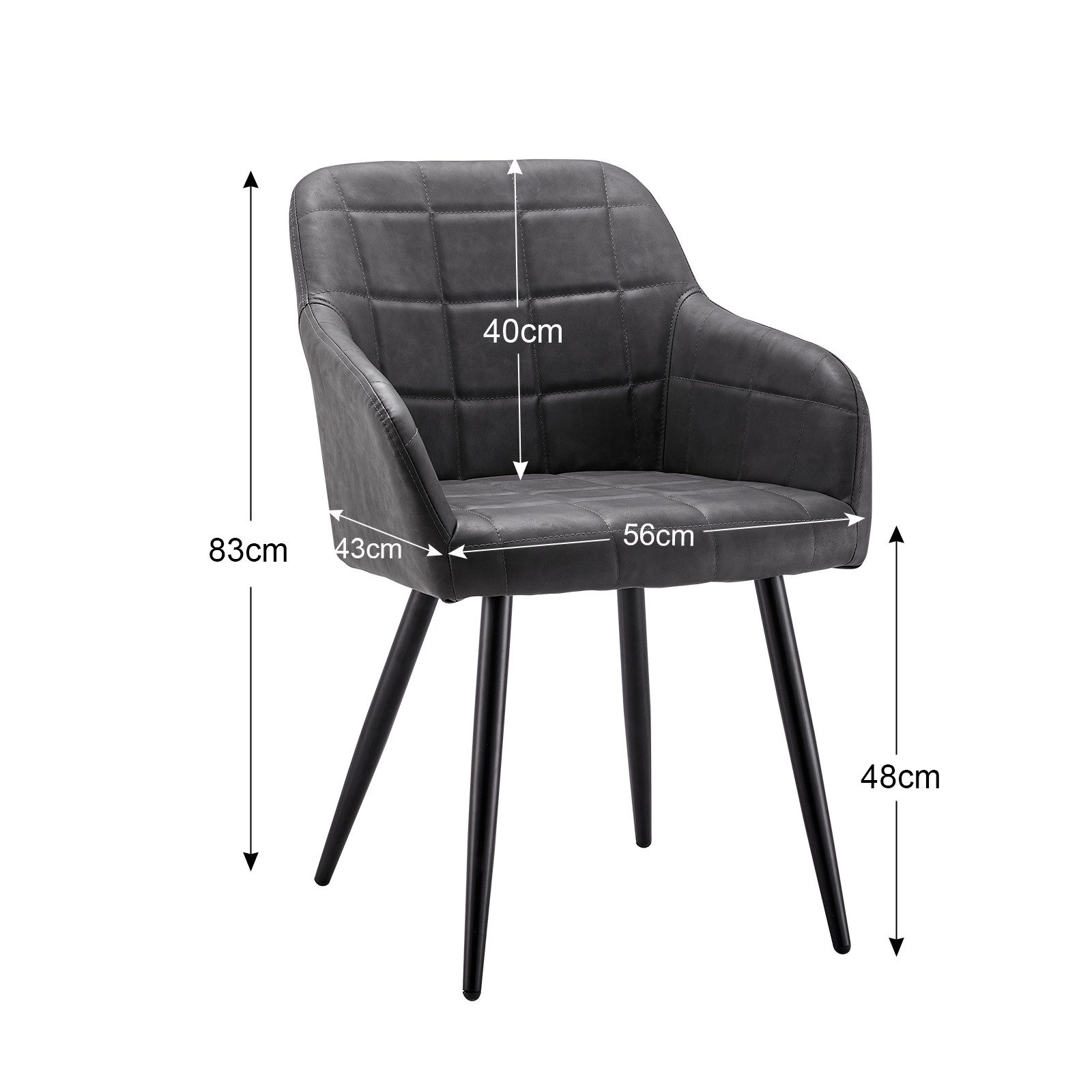 Ofcasa Esszimmerstuhl Polsterstühle (4er Set), Weich günstig online kaufen