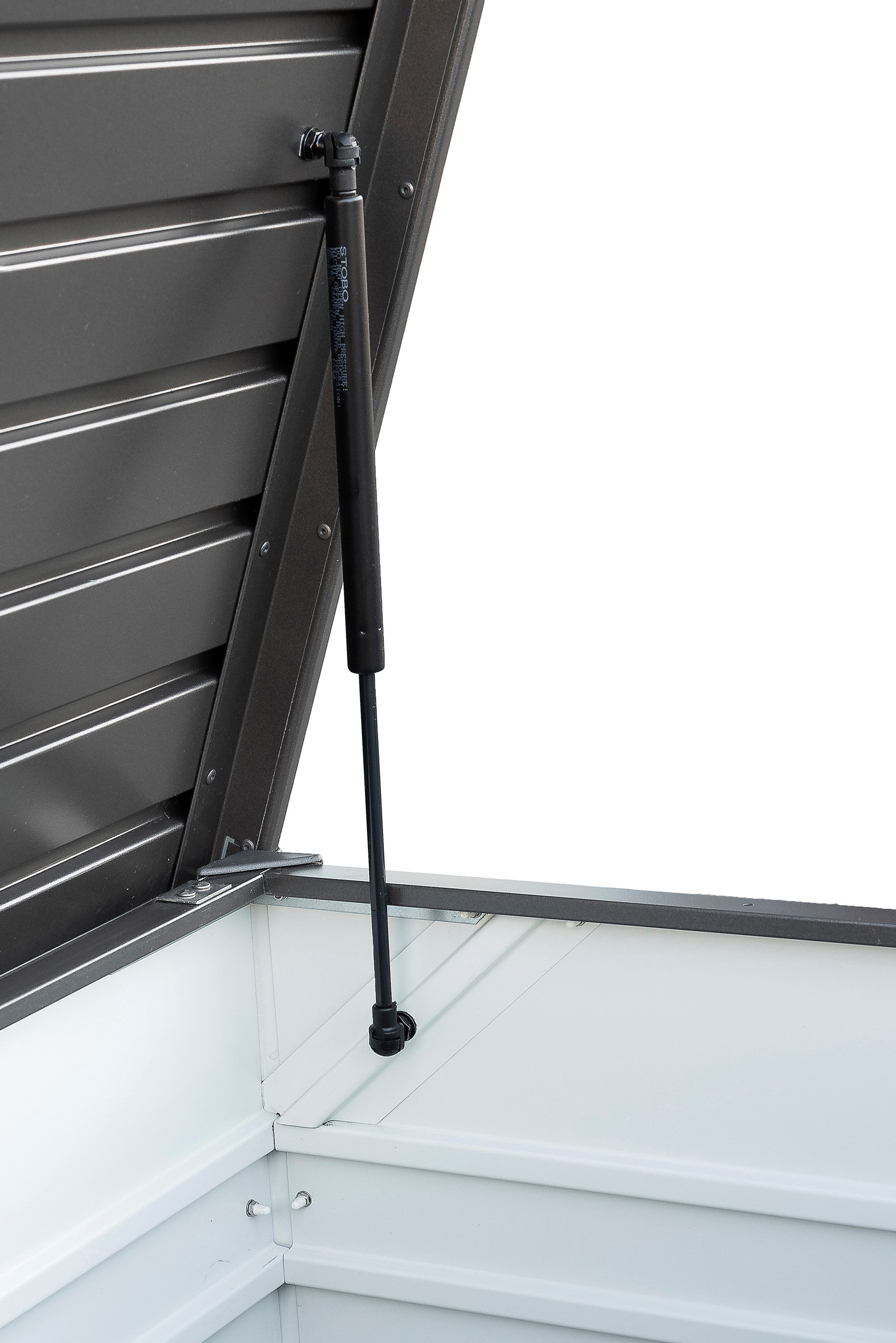 Biohort Aufbewahrungsbox Freizeitbox 180, BxTxH: 181x79x71 cm, bronzefarben metallic