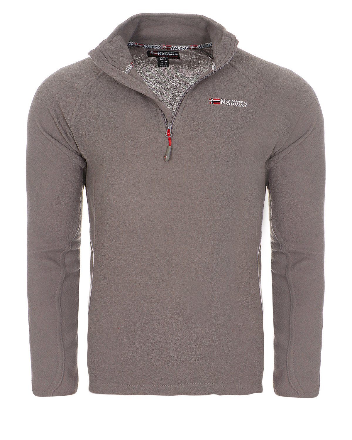 Geographical Norway Fleecepullover Herren leichte Micro Fleece überzieh Pullover Ultraleicht auch in Großen Größen erhältlich