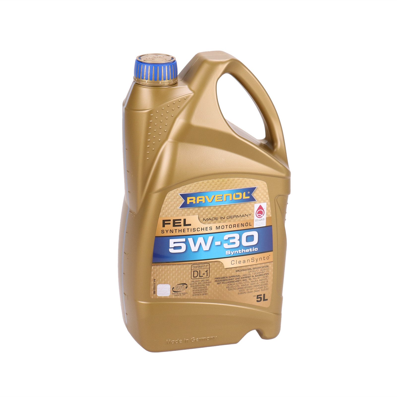 Ravenol Motoröl Ravenol Fuel Economy SAPS FEL Motoröl Öl SAE 5W-30 5L 5 Liter