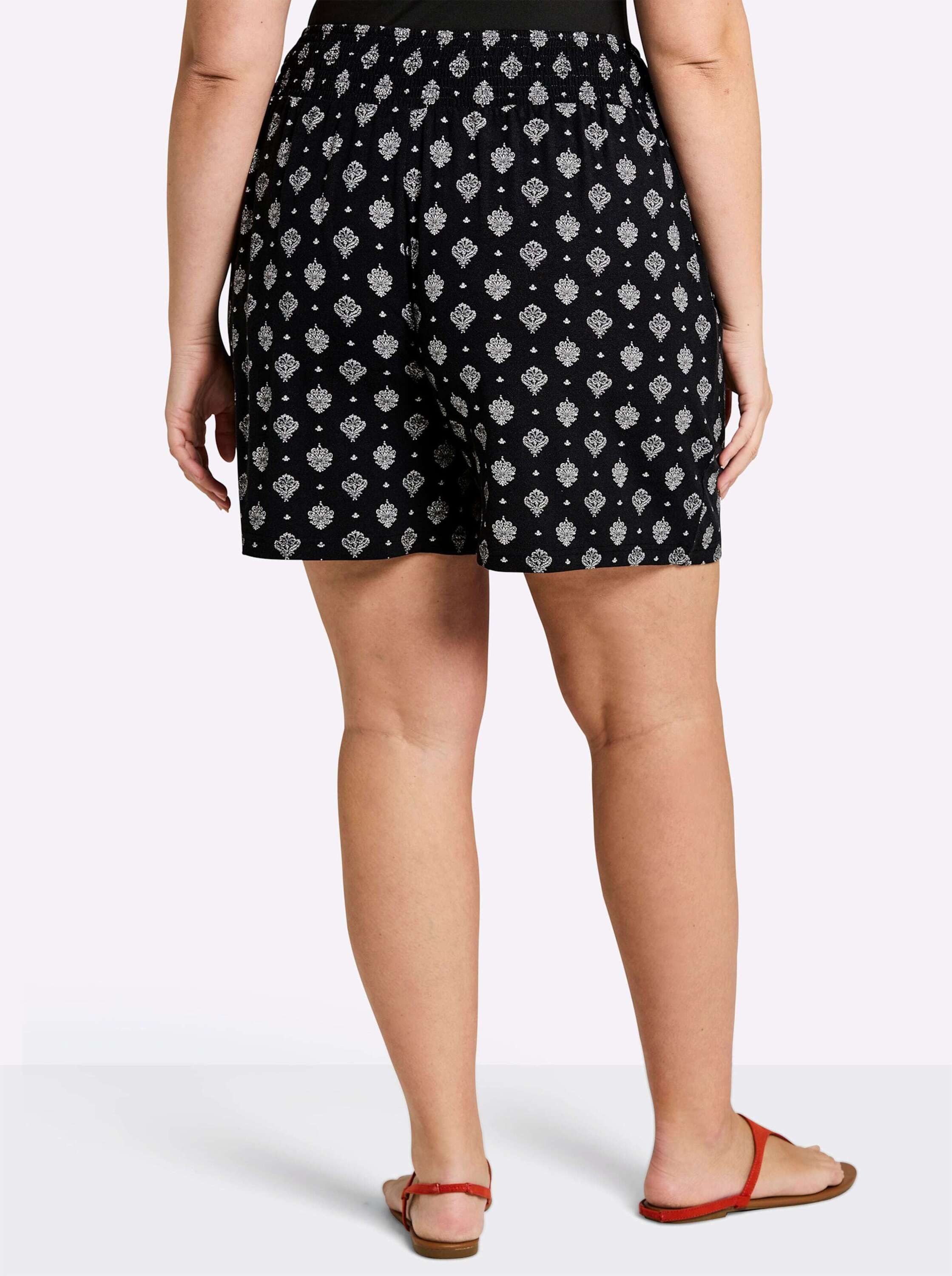 Sheego Shorts Shorts erhöht günstig online kaufen