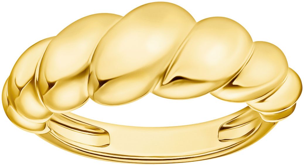 Fingerring Organische Formen Ring gedreht, TR2494-413-39-54-60