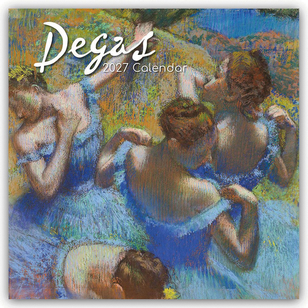 Wandkalender Degas 2027 – Edgar Degas – 16-Monatskalender: Original The Gifted S