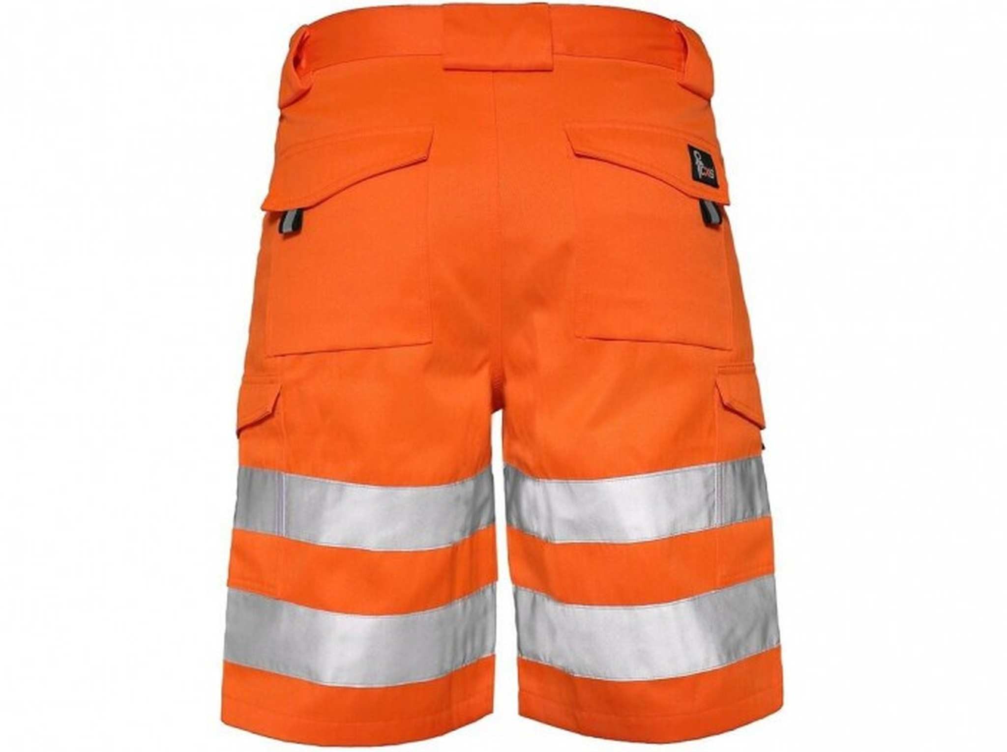 CXS Arbeitsshorts Herren Arbeitshorts Warnung orange neon NORWICH – Bild 4 von 4