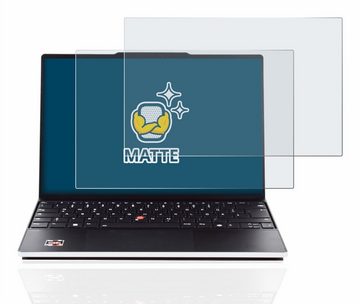 BROTECT Schutzfolie für Lenovo ThinkPad Z13 Non-Touch (1. Gen), Displayschutzfolie, 2 Stück, Folie matt entspiegelt