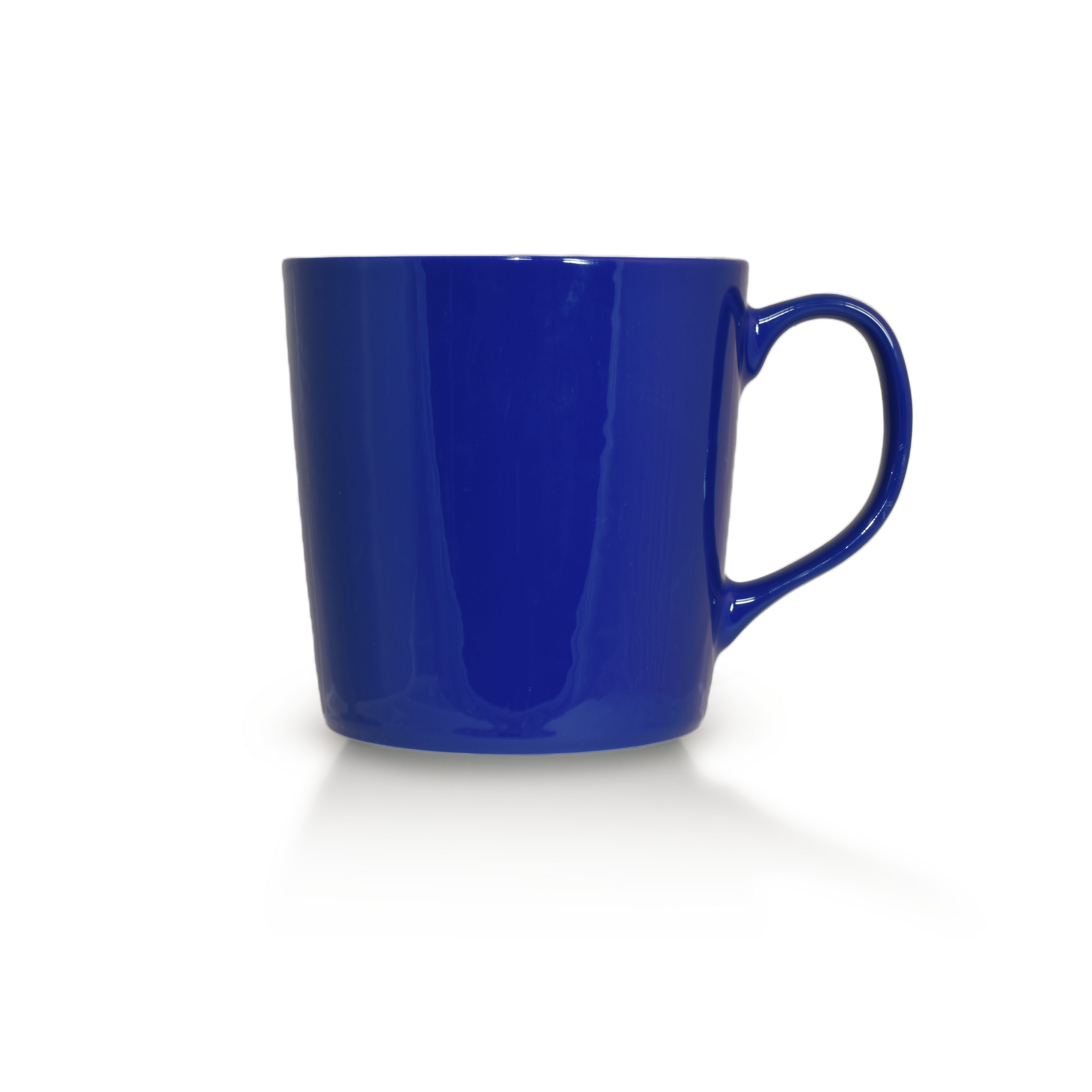 Blue - 500 große Tasse glänzend, Manufaktur ml Kaffeepott, Mahlwerck 540 Porzellan, Tasse, Sapphire