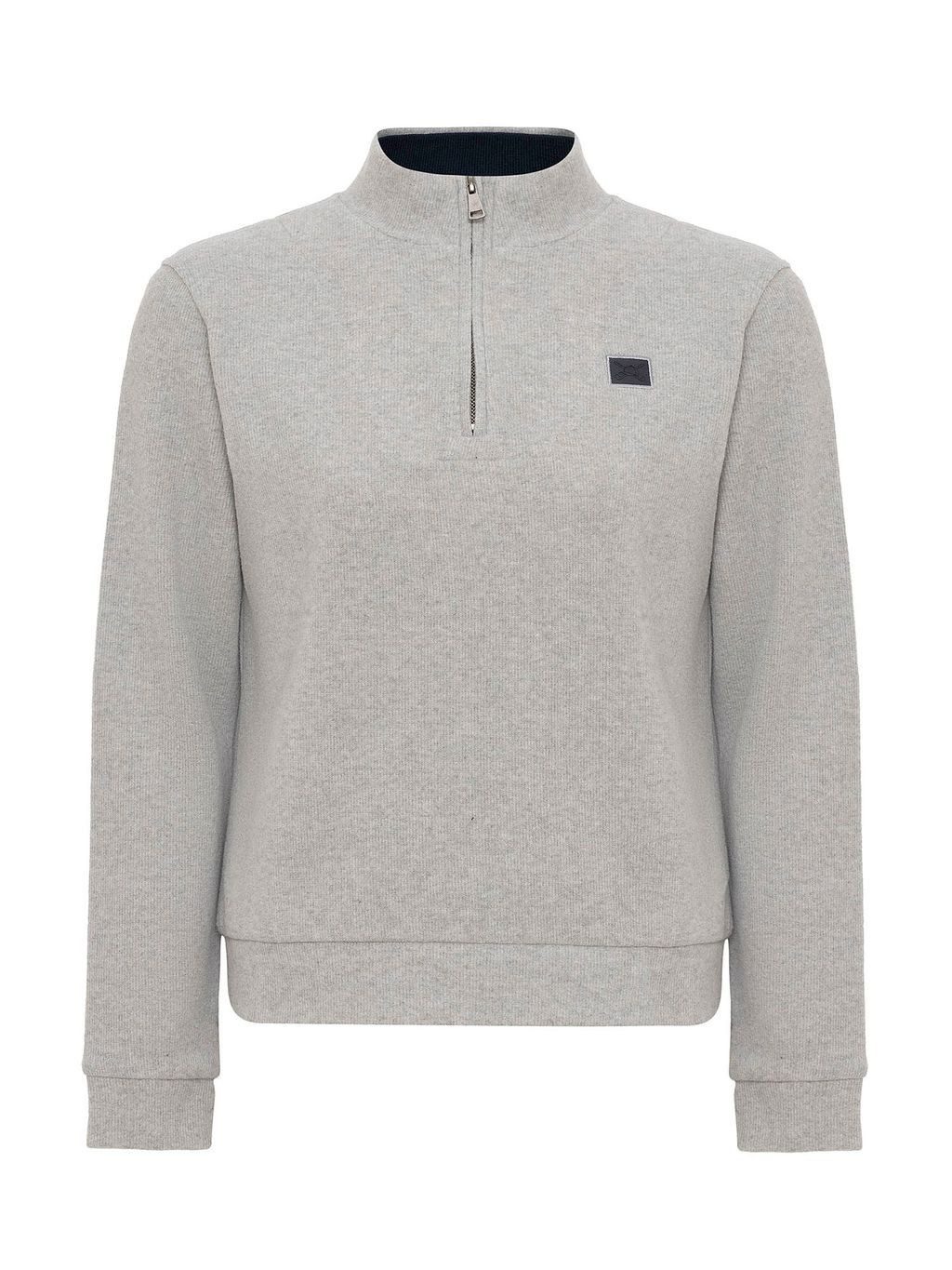 Jacey Quinn Sweatshirt Polo Collar Half günstig online kaufen