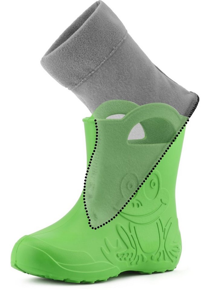 Thumbnail - Ladeheid Schaftformer Kinder Wärmende Stiefelsocken Gummistiefel LA-CA-01 LA-CA-03 LA-CA-04