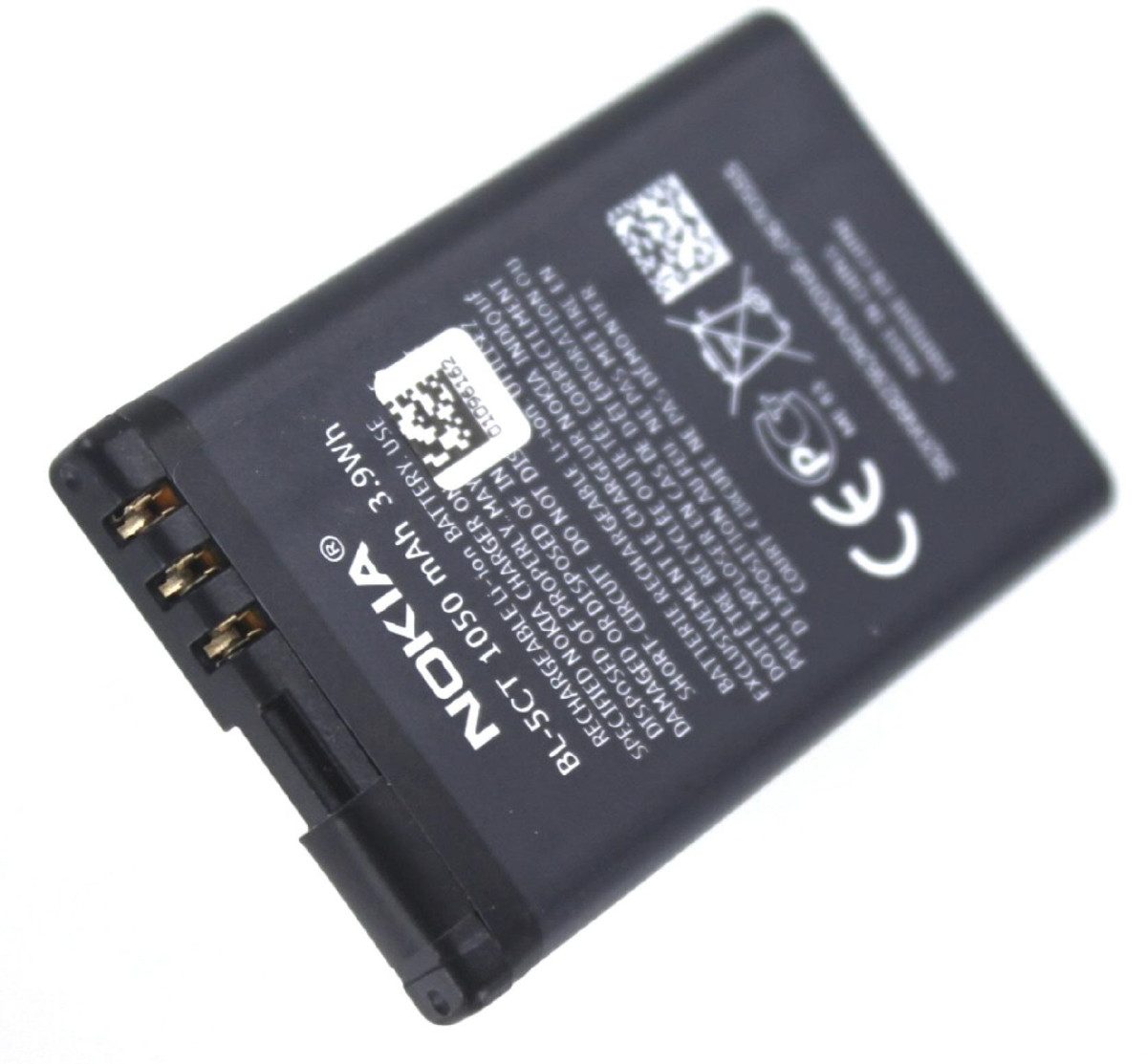 Akku für Nokia C5 Li-Ion 3,7 Volt 1050 mAh schwarz Handy-Akku