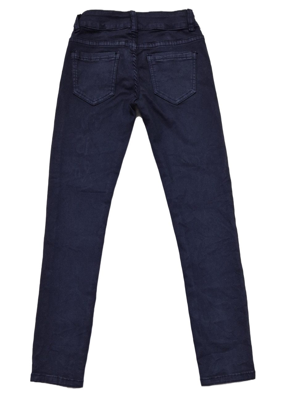 Girls Fashion Stretch-Jeans Chino Hose bequeme Mädchen Stretchhose M272e Bund regulierbar
