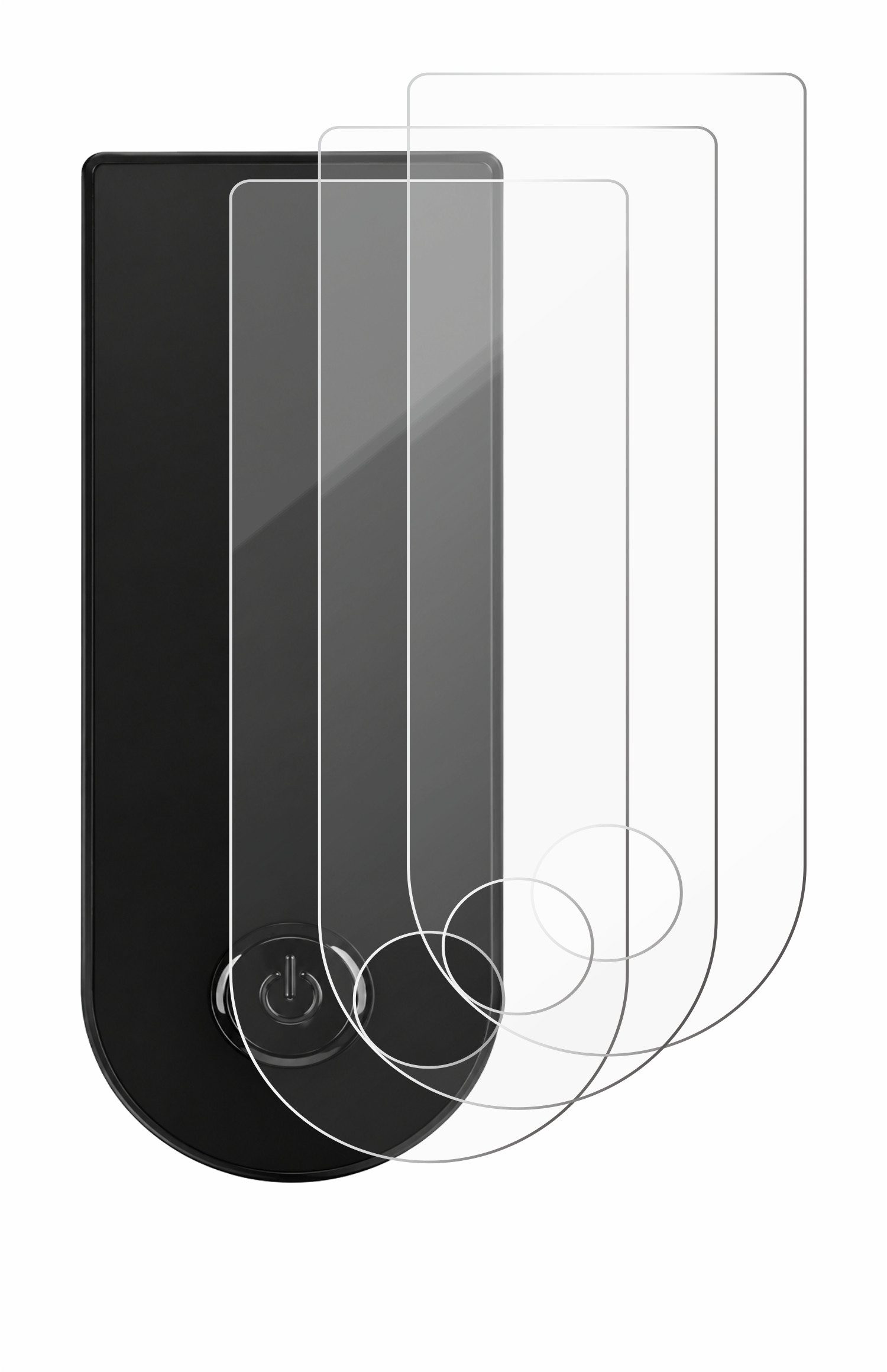 BROTECT Displayschutzglas Folie für Xiaomi Electric Scooter 6 Lite, 6 Stück, Schutzfolie Glas Panzer Display Schutz klar
