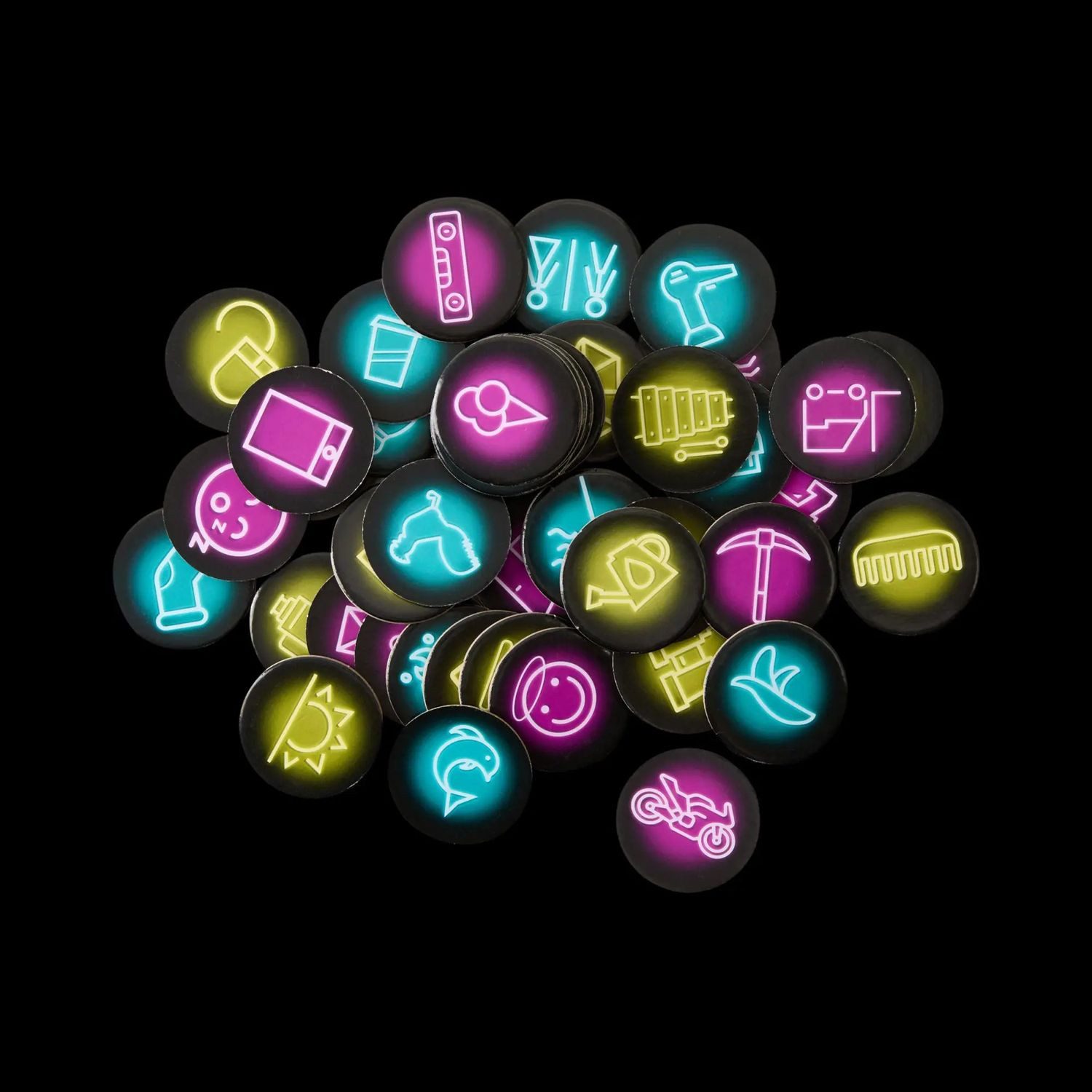 Spiel Let's talk NEON, blau