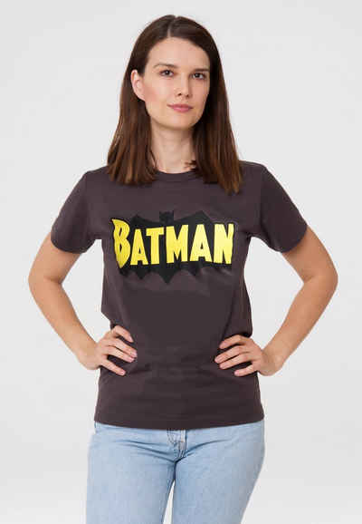 LOGOSHIRT T-Shirt Batman Wings mit trendigem Superhelden-Print