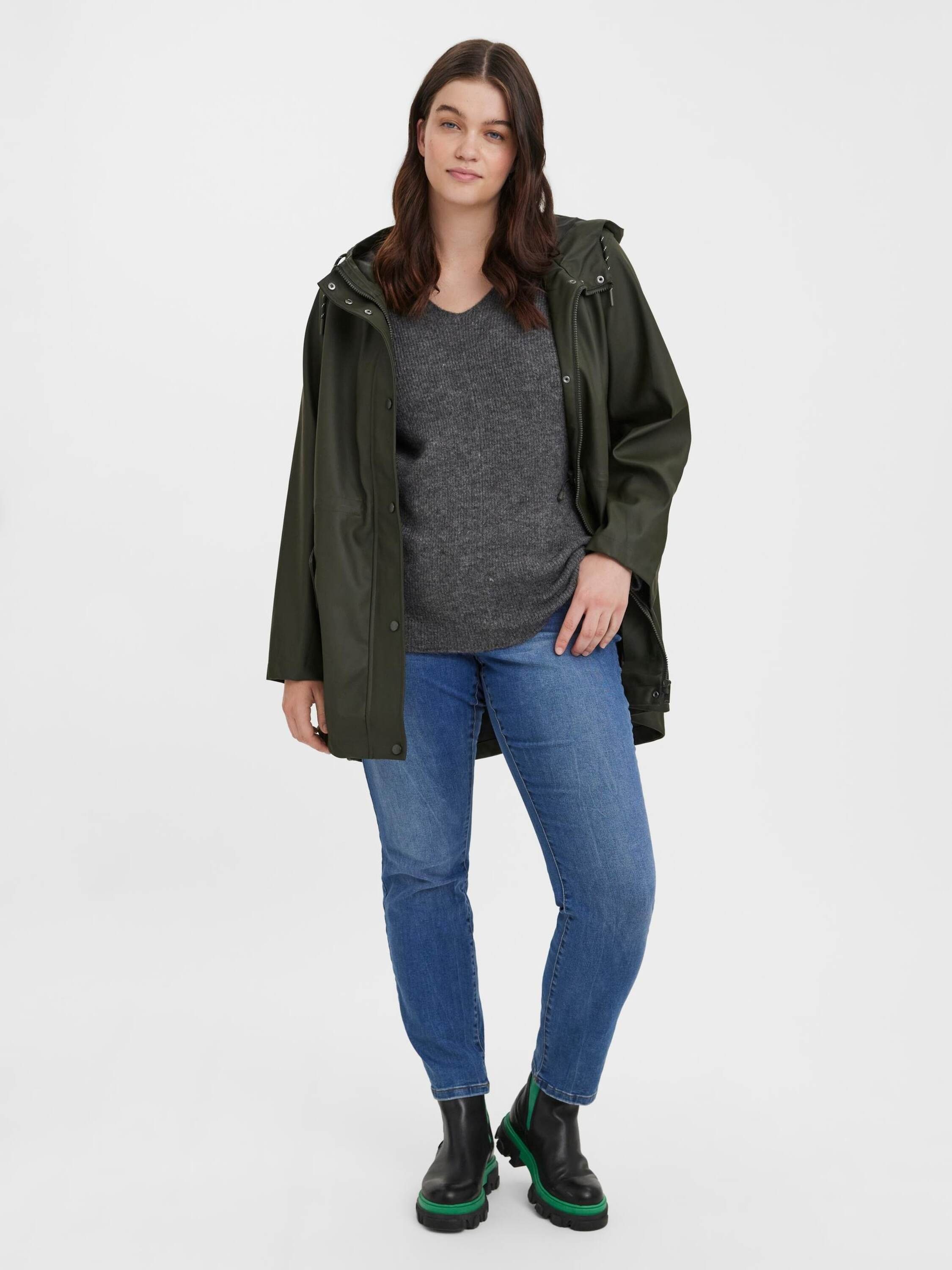 Vero Moda Curve Regenjacke (1-St) günstig online kaufen