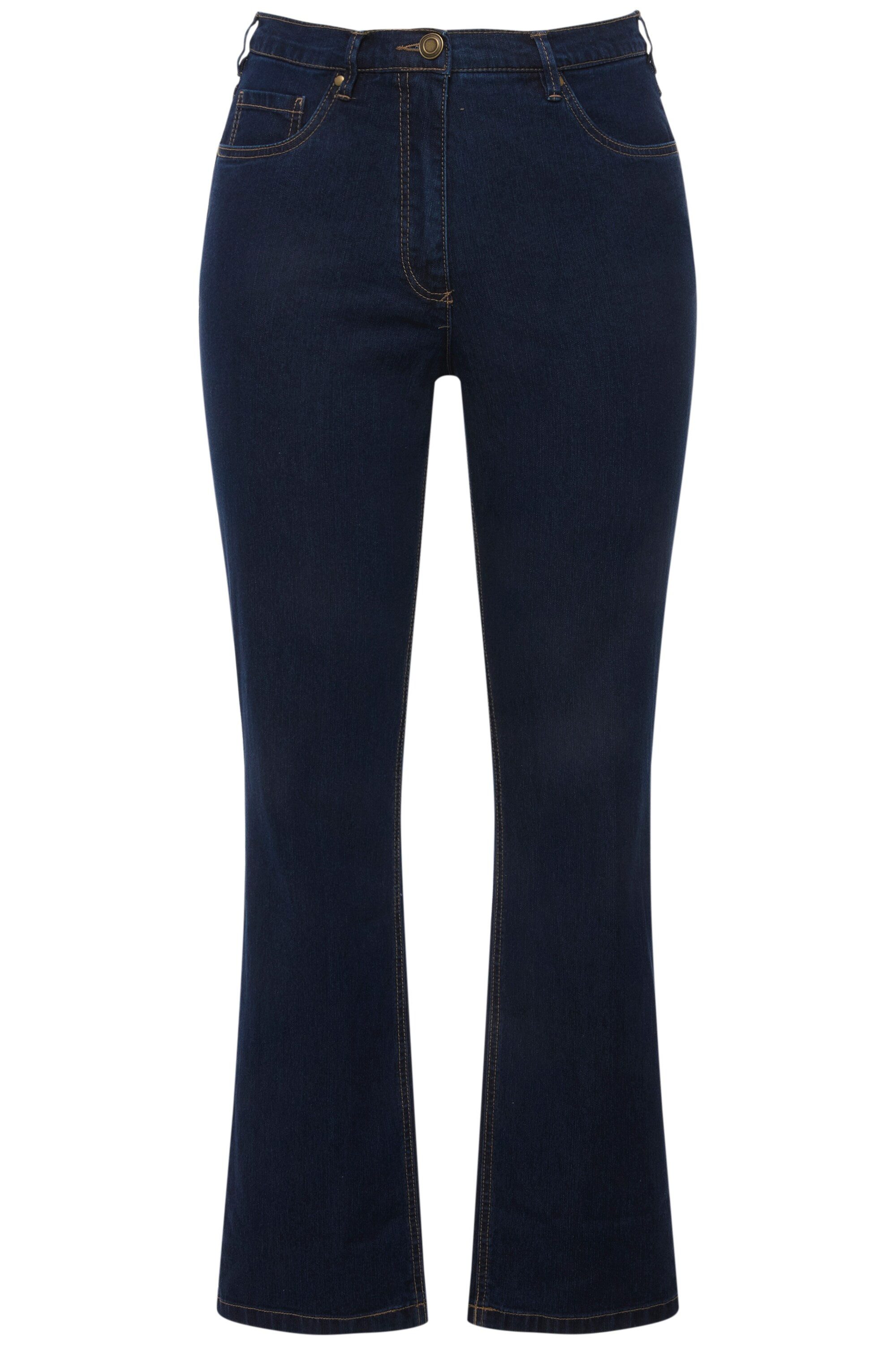 Ulla Popken Funktionshose bis 64 Jeans Hose Stretchhose Denim 5-Pocket-Form günstig online kaufen