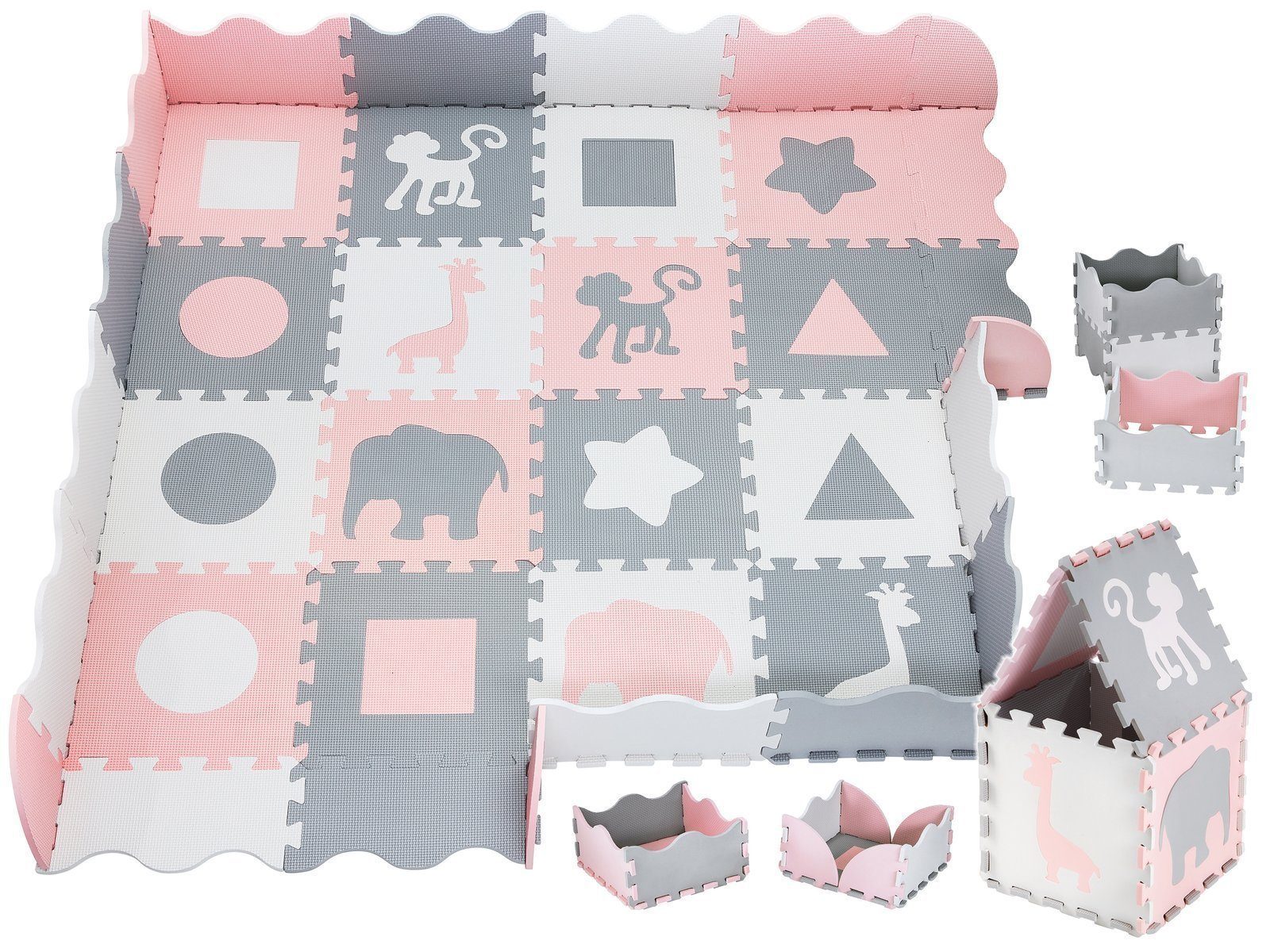 Moby-System Spielmatte Schaumstoff-Puzzlematte XL 150 x günstig online kaufen