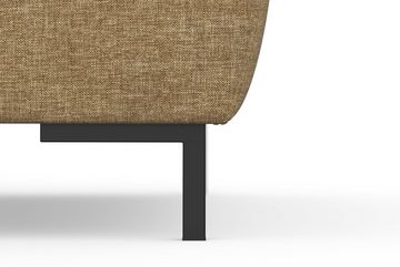 DOMO collection Ecksofa Capelo L-Form, mit Armteilverstellung, wahlweise mit Bettfunktion, Federkern