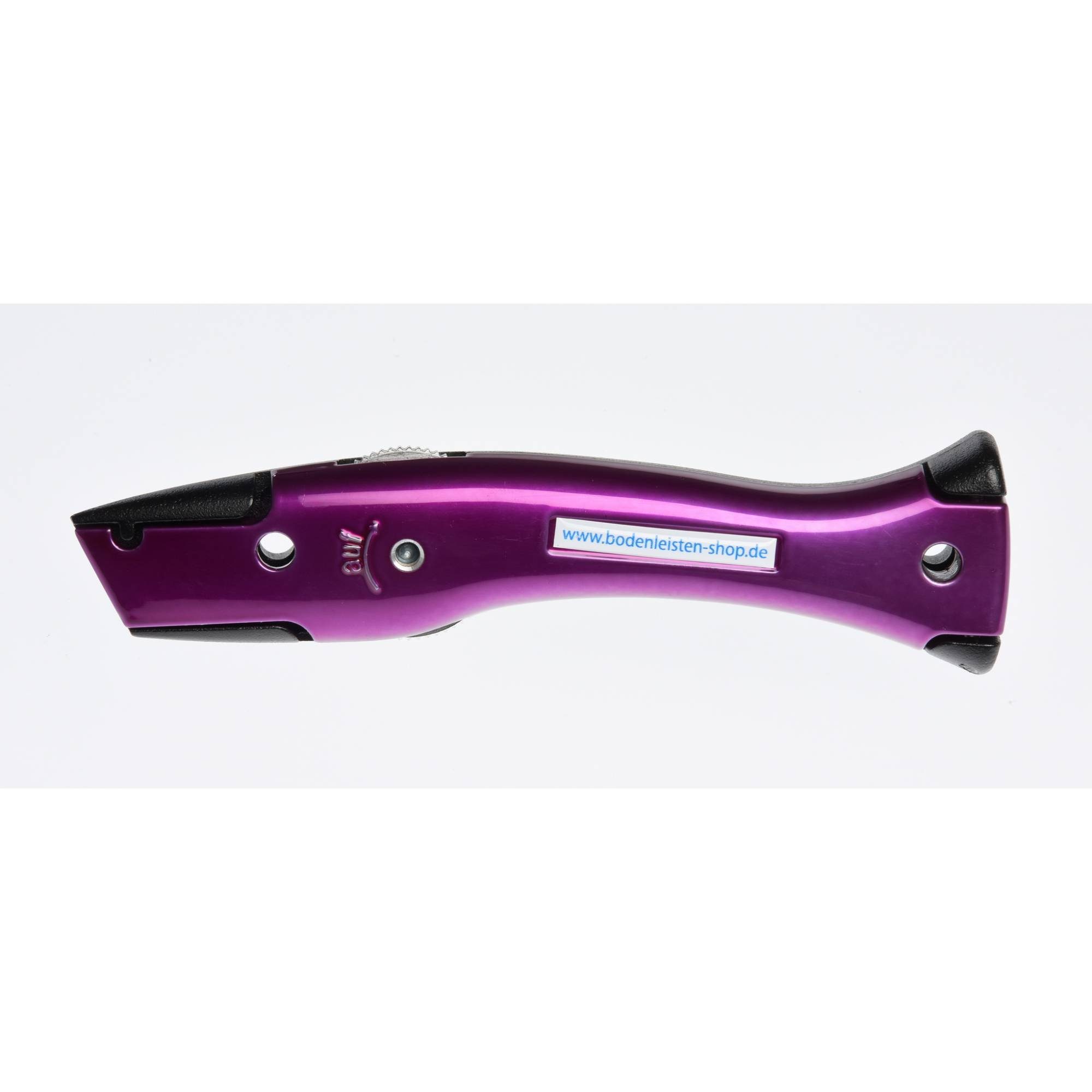 - Candy Delphin Universalmesser Style-Edition Violett Delphin®-03 Cutter Schwarz matt Cuttermesser