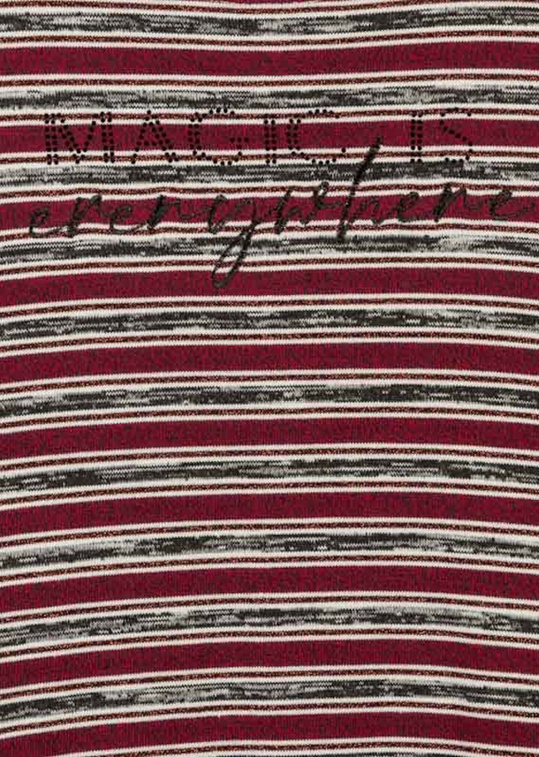 LOSAN Strickkleid Losan Mädchen Kleid Langarm Feinstrick granate muestra (kein Set, 1-tlg) Markenlabel