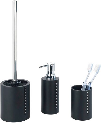 WENKO Set: Bad-Accessoire-Set »Diamond«, 3-teilig | OTTO
