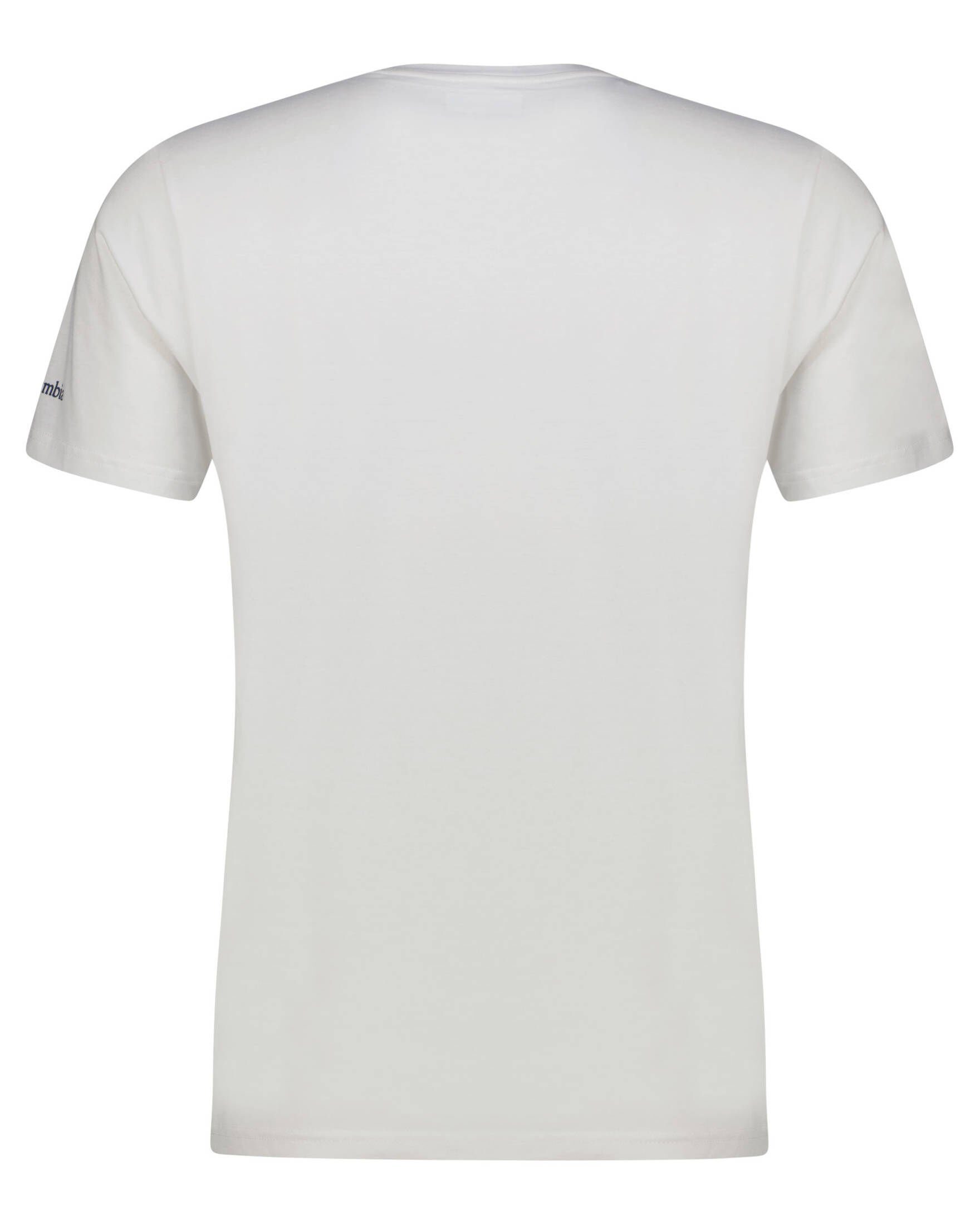 SUN weiß Columbia (1-tlg) Herren T-Shirt (100) T-Shirt TREK