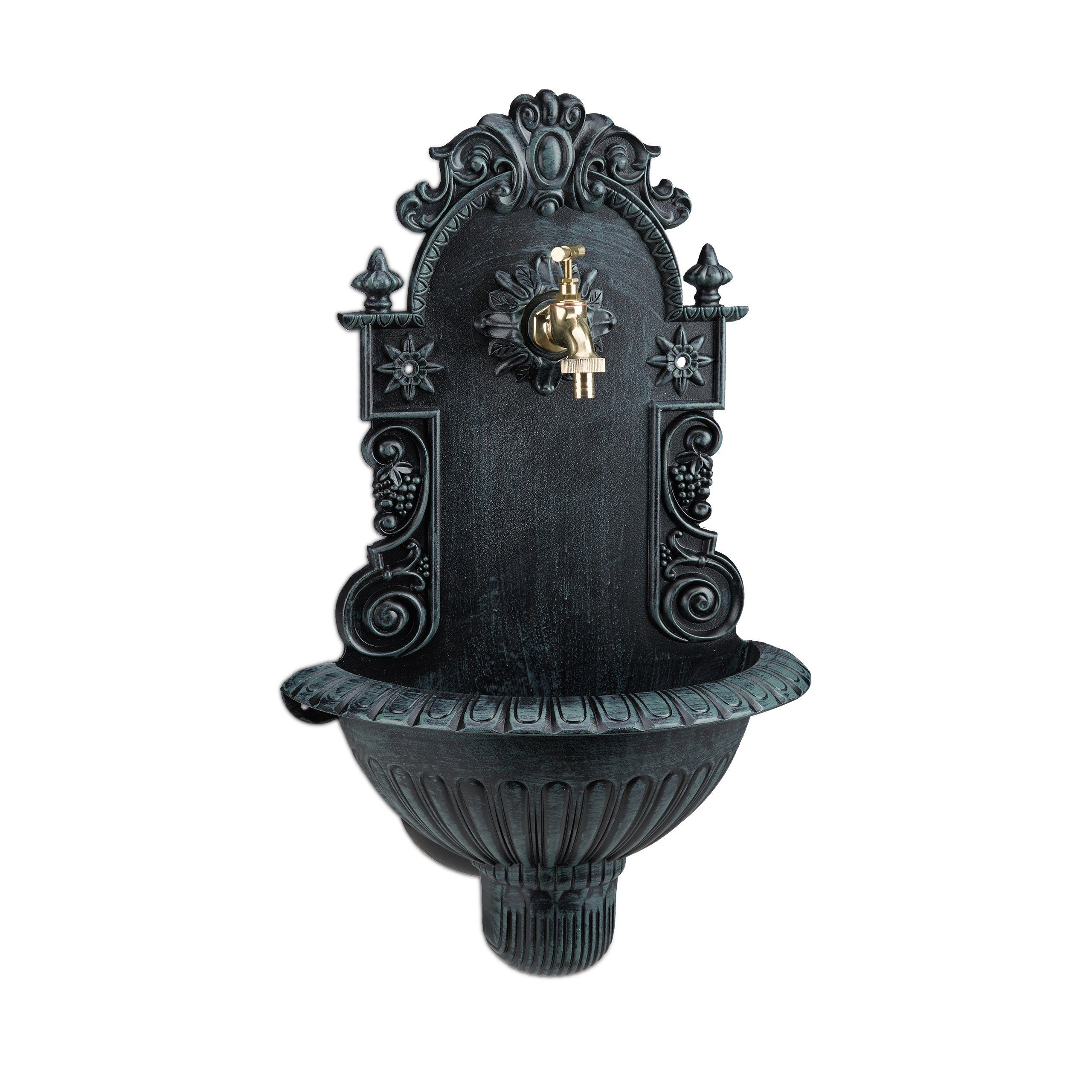 relaxdays Gartenbrunnen Wandbrunnen Antik günstig online kaufen