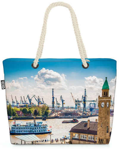 VOID Strandtasche (1-tlg), Hamburg Stadt Hafen Hamburg Stadt Hafen Unesco Reisen Urlaub Tourismu