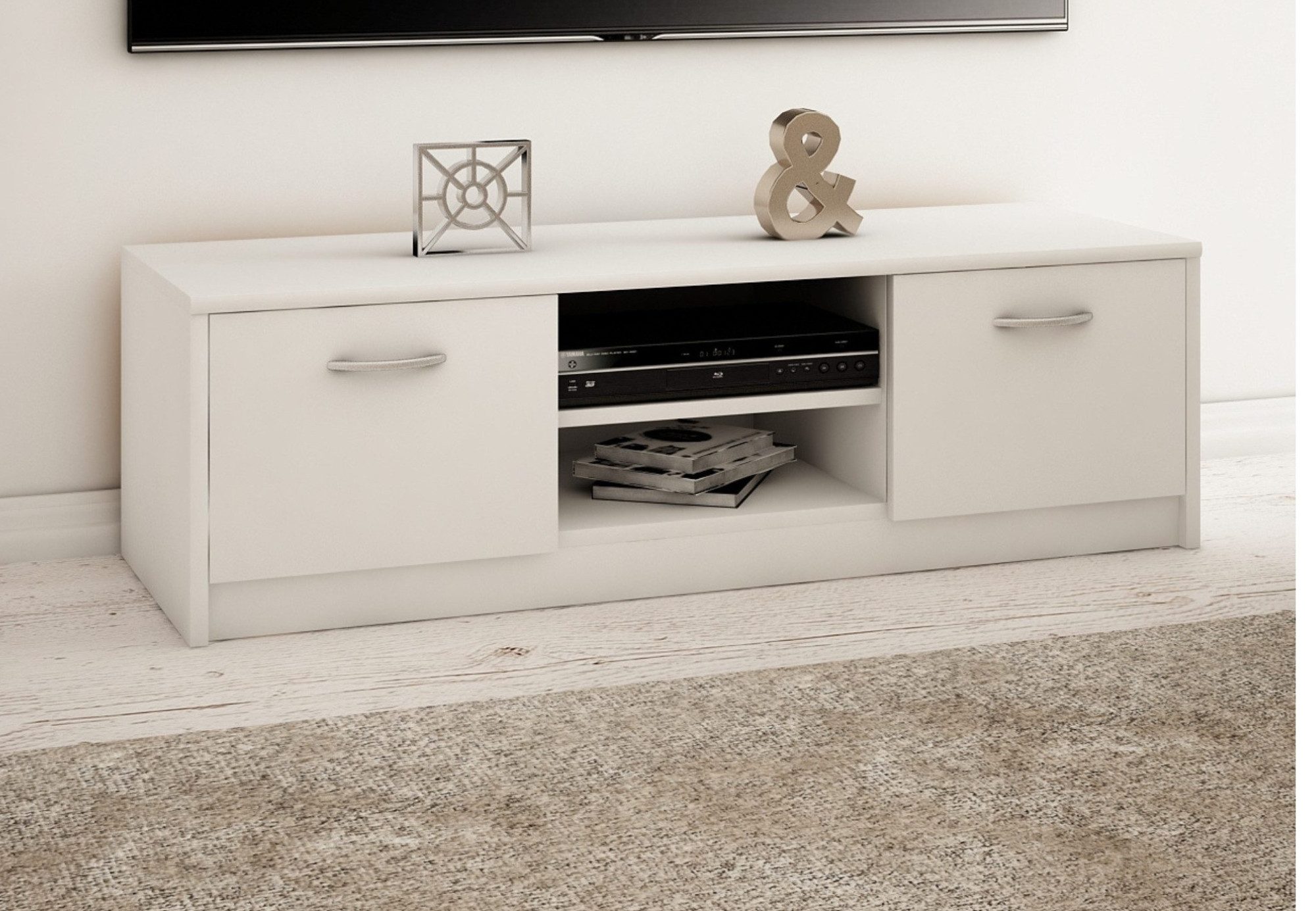 Home Collective TV-Schrank 120cm breit Lowboard günstig online kaufen