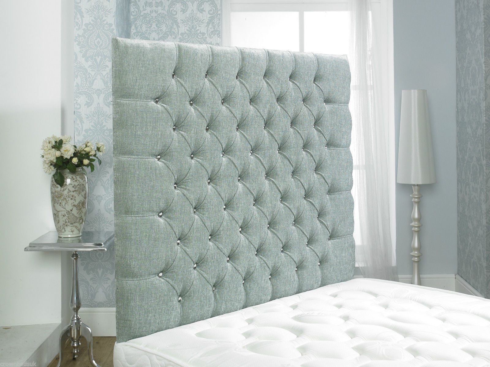 JVmoebel Kopfteil Gepolsterte Chesterfield Paneele für Wand- und Deckenverkleidung, (Chesterfield 3 Sitzer Sofa Couch), Made in Europa