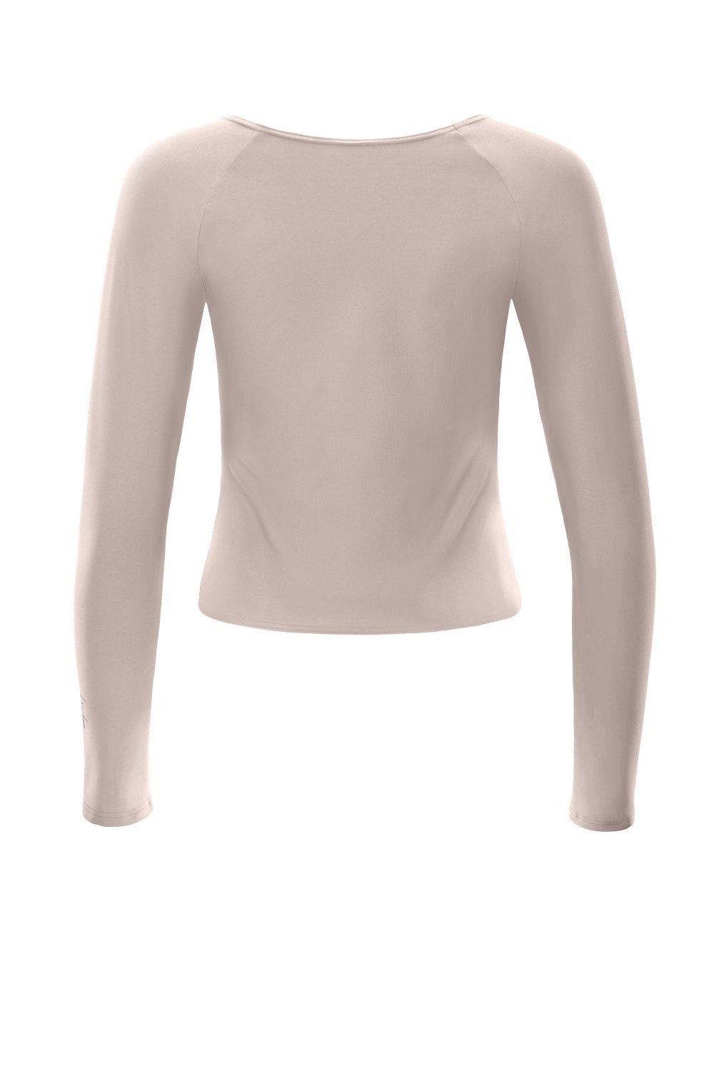 Winshape Langarmshirt Cropped Functional Light and Soft Overlap-Applikation