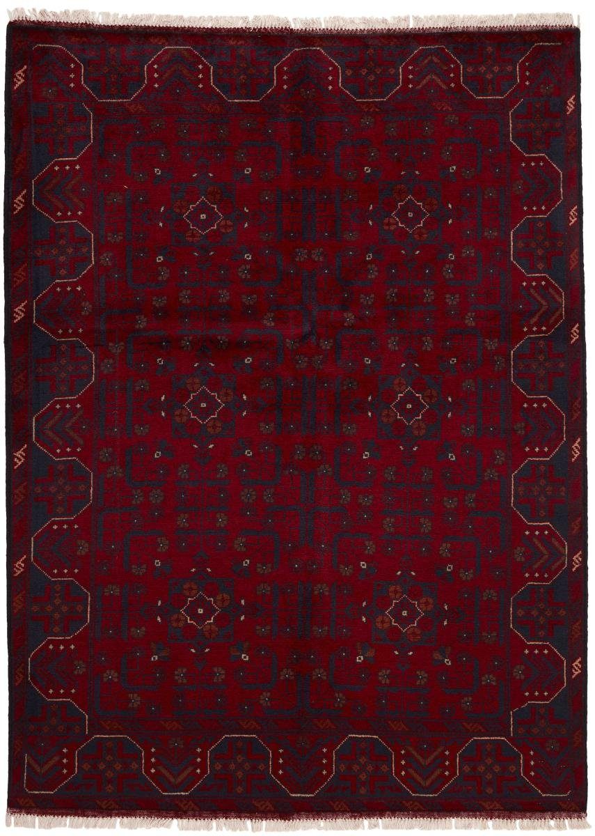 Orientteppich Khal Mohammadi 146x200 Handgeknüpfter Orientteppich, Nain Trading, rechteckig, Höhe: 6 mm