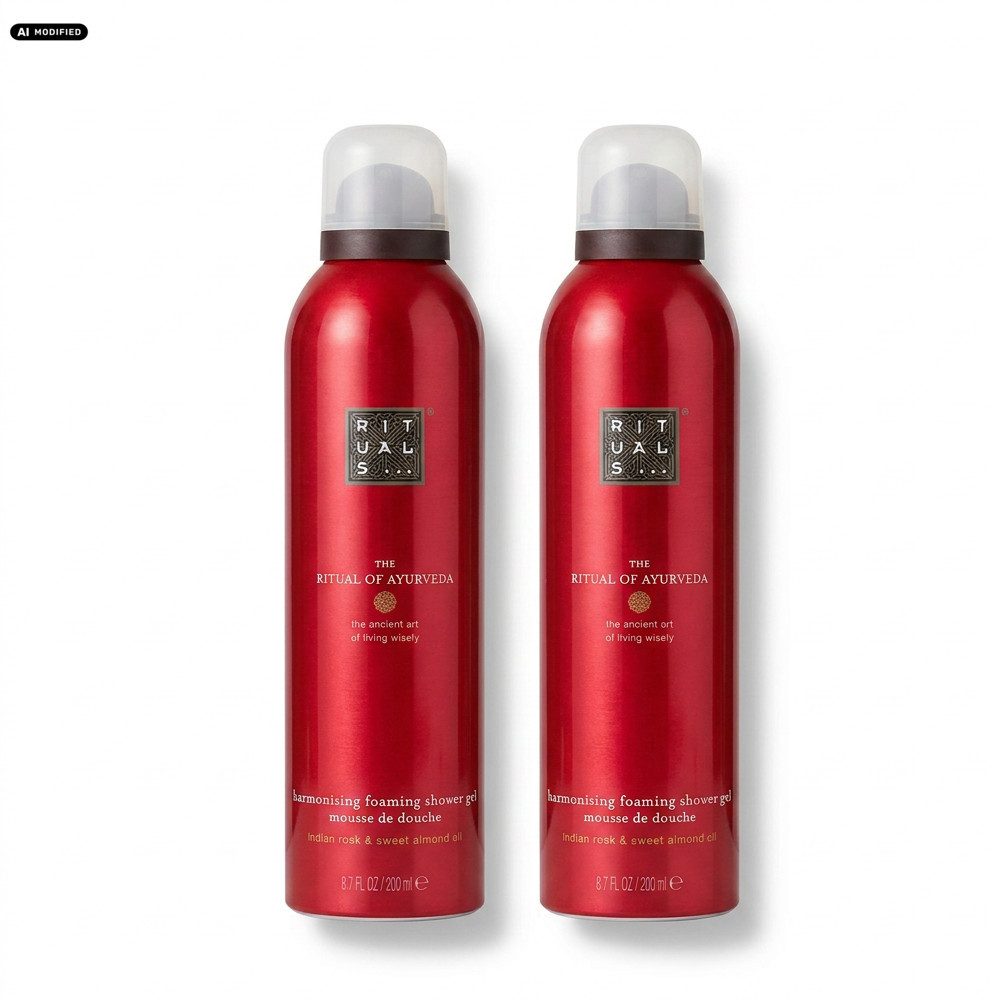 Rituals Duschgel Rituals Duschgel Ayurveda 2er Set, 1-tlg., Praktisches Duschgel Vorrats-Set