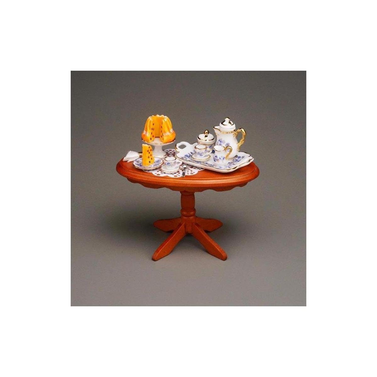 Porzellan Tisch - 001.822/1 "Kaffeeklatsch", Reutter Dekofigur Miniatur