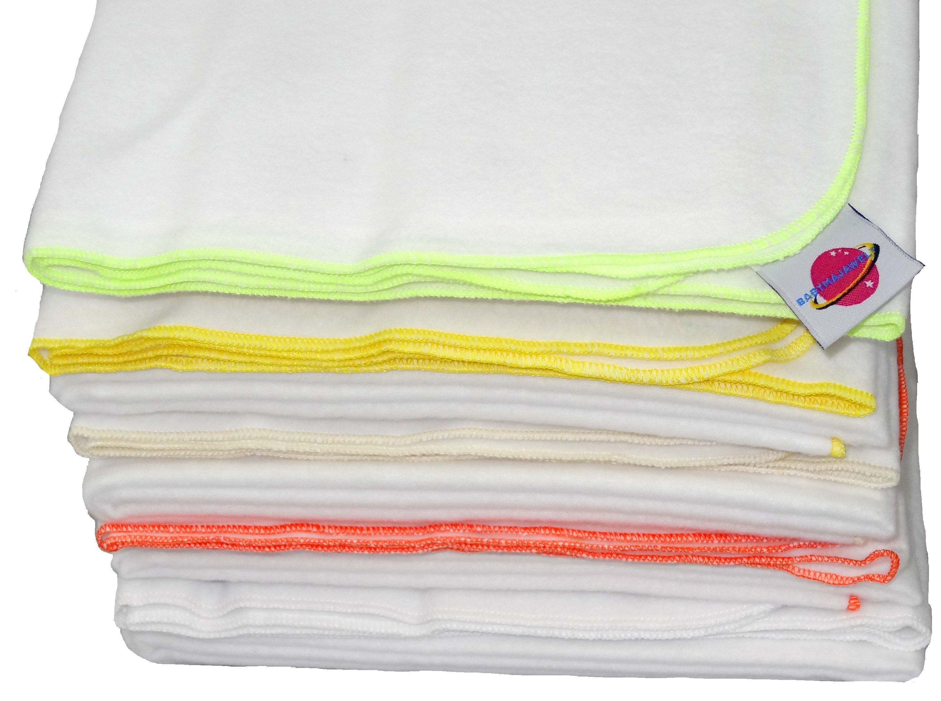 Babymajawelt Spucktuch Baby Molton Tücher 80x80cm - Spucktücher Stoffwindel günstig online kaufen