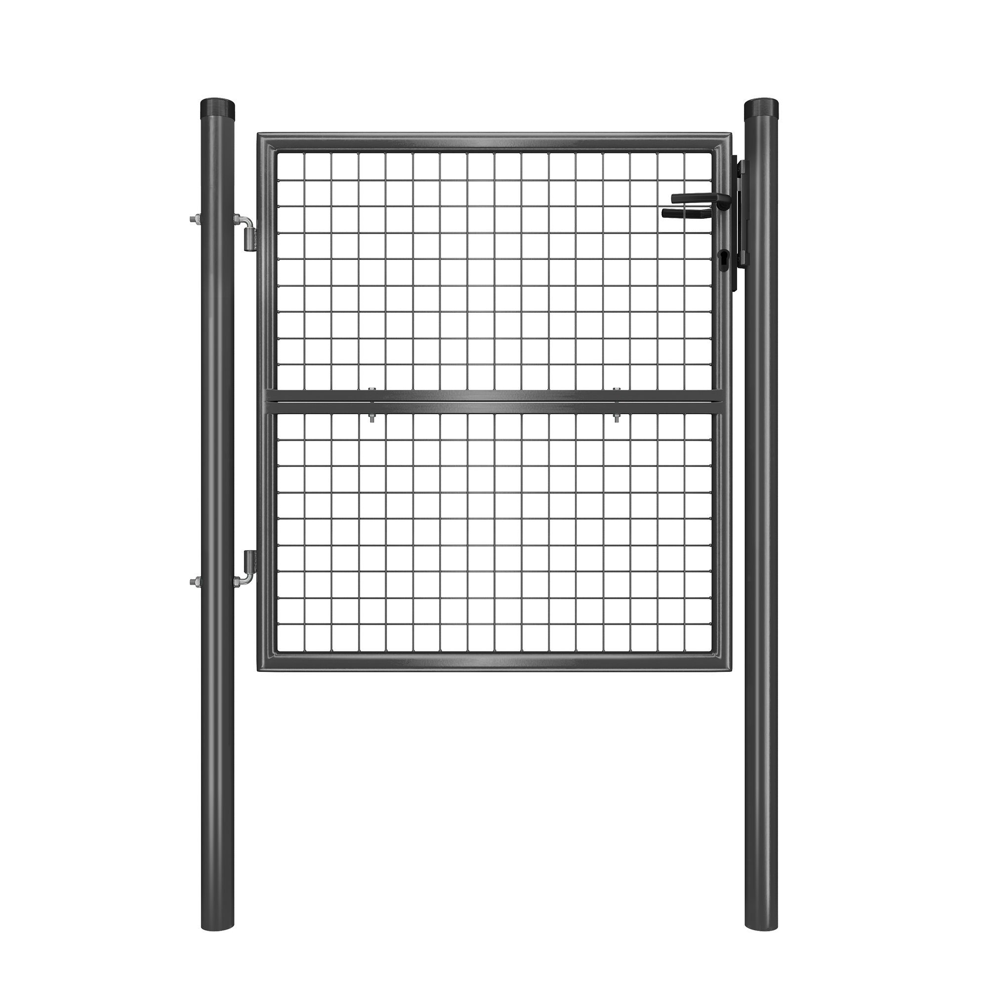 SONGMICS Gartentor Gartentür, Gartentür, verzinkter Stahl, günstig online kaufen