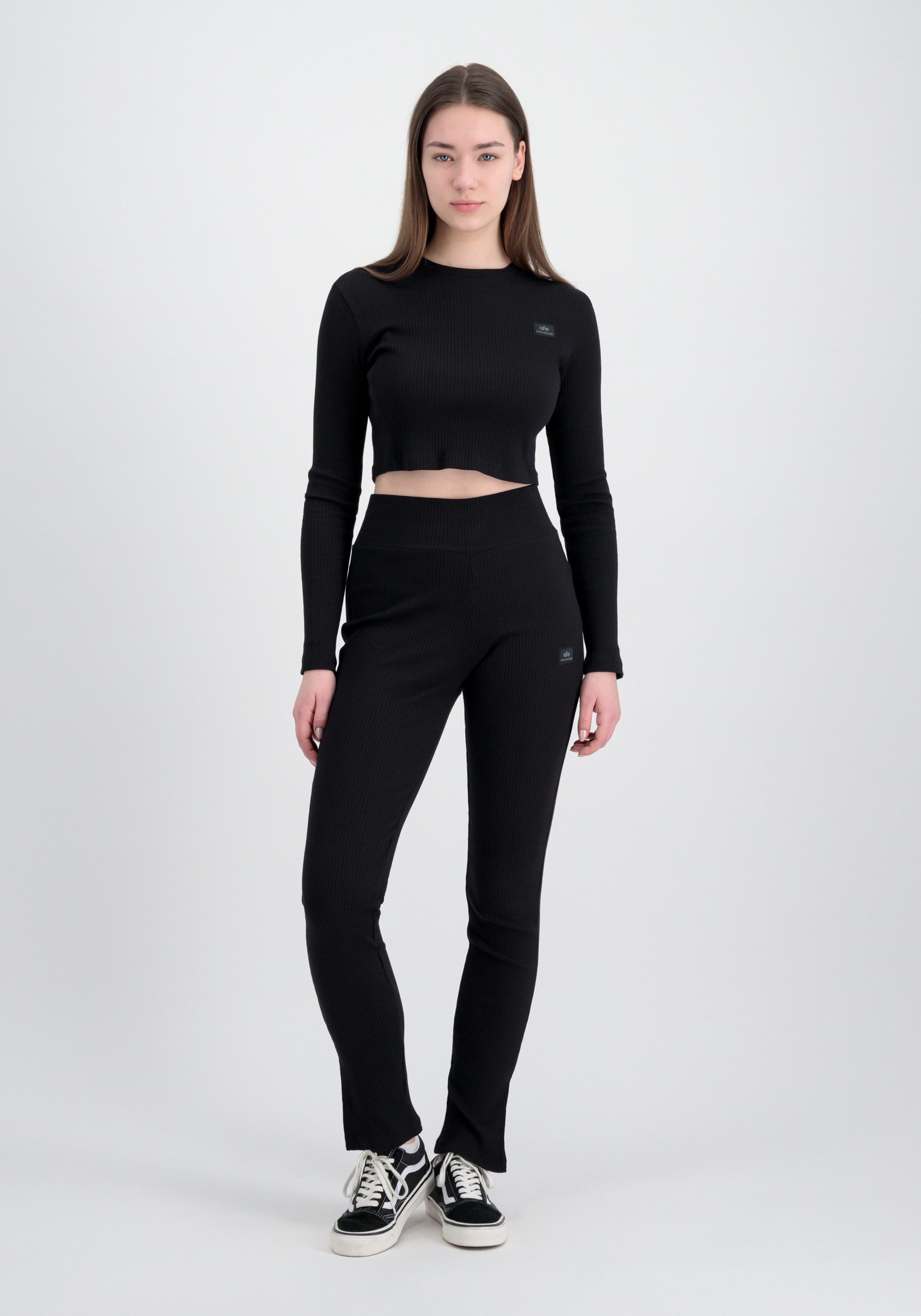 Alpha Industries Longsleeve X-Fit Rib LS C Women