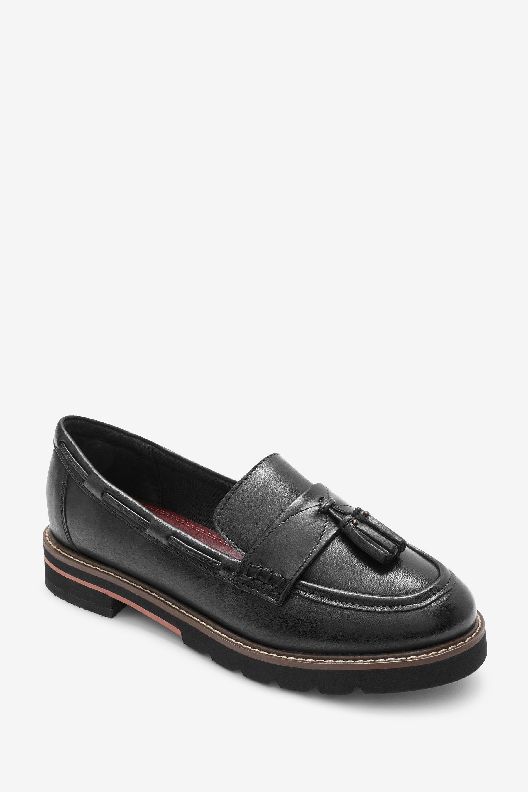 Next Forever Comfort® Lederslipper mit Quaste günstig online kaufen