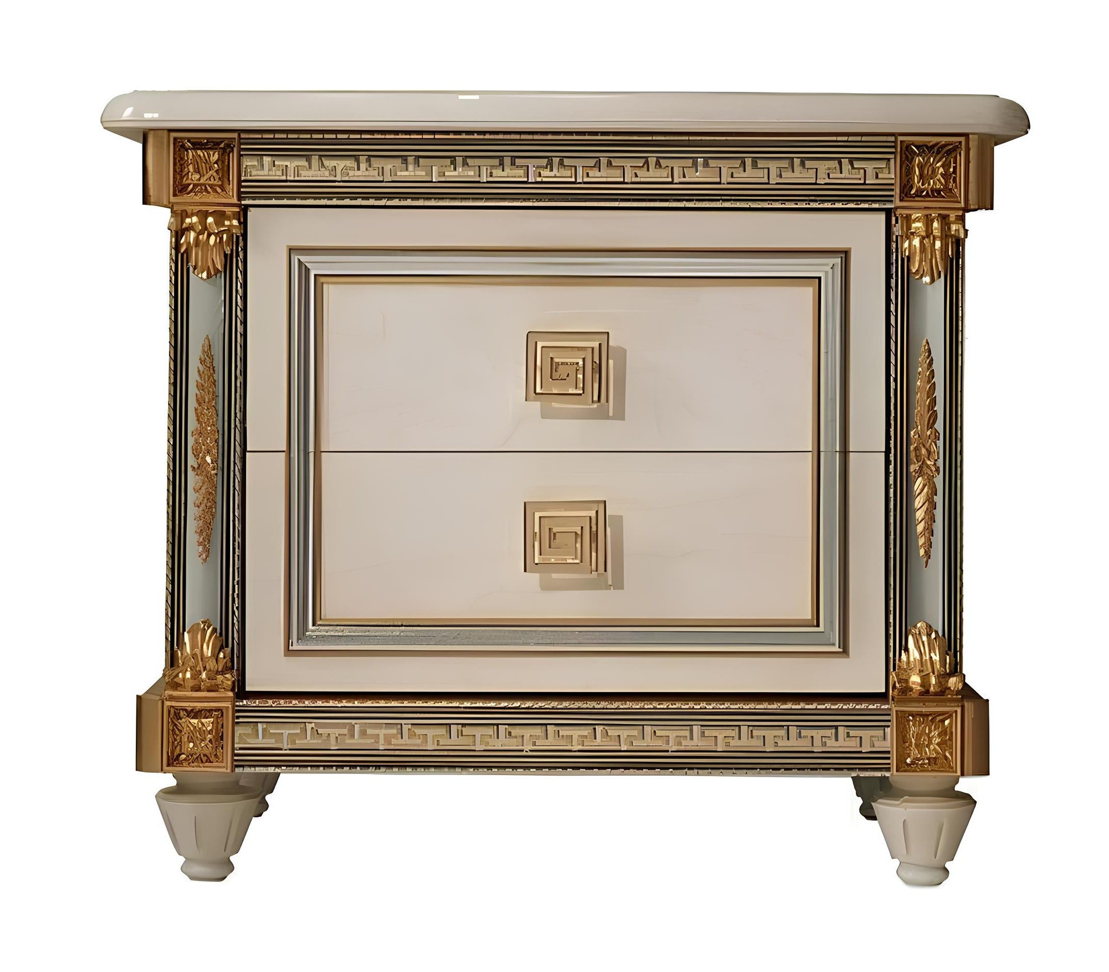 Xlmoebel Nachtkonsole Luxuriöse Design Konsole für Schlafzimmer im italienischen Stil, Made in Europa