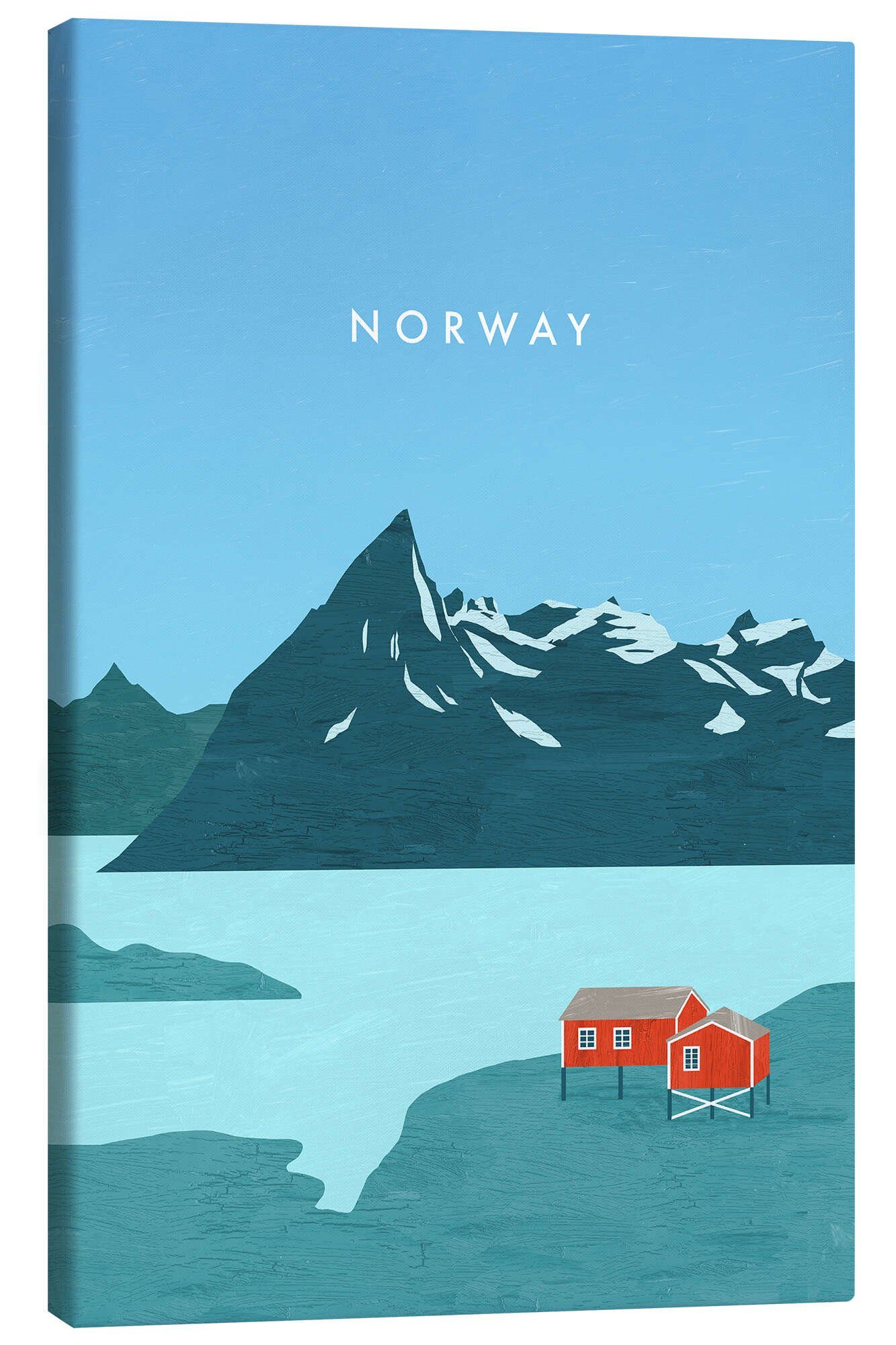 Posterlounge Wandbild Norwegen, Katinka Reinke, erhältlich als Poster, Leinwandbild, Wandsticker oder Acrylglasbild