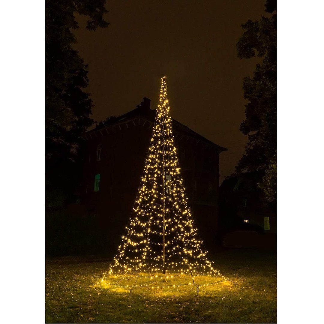 FHS Künstlicher Weihnachtsbaum »Galaxy Led Tannenbaum 800 cm zum Aufhängen  am Fahnenmast«