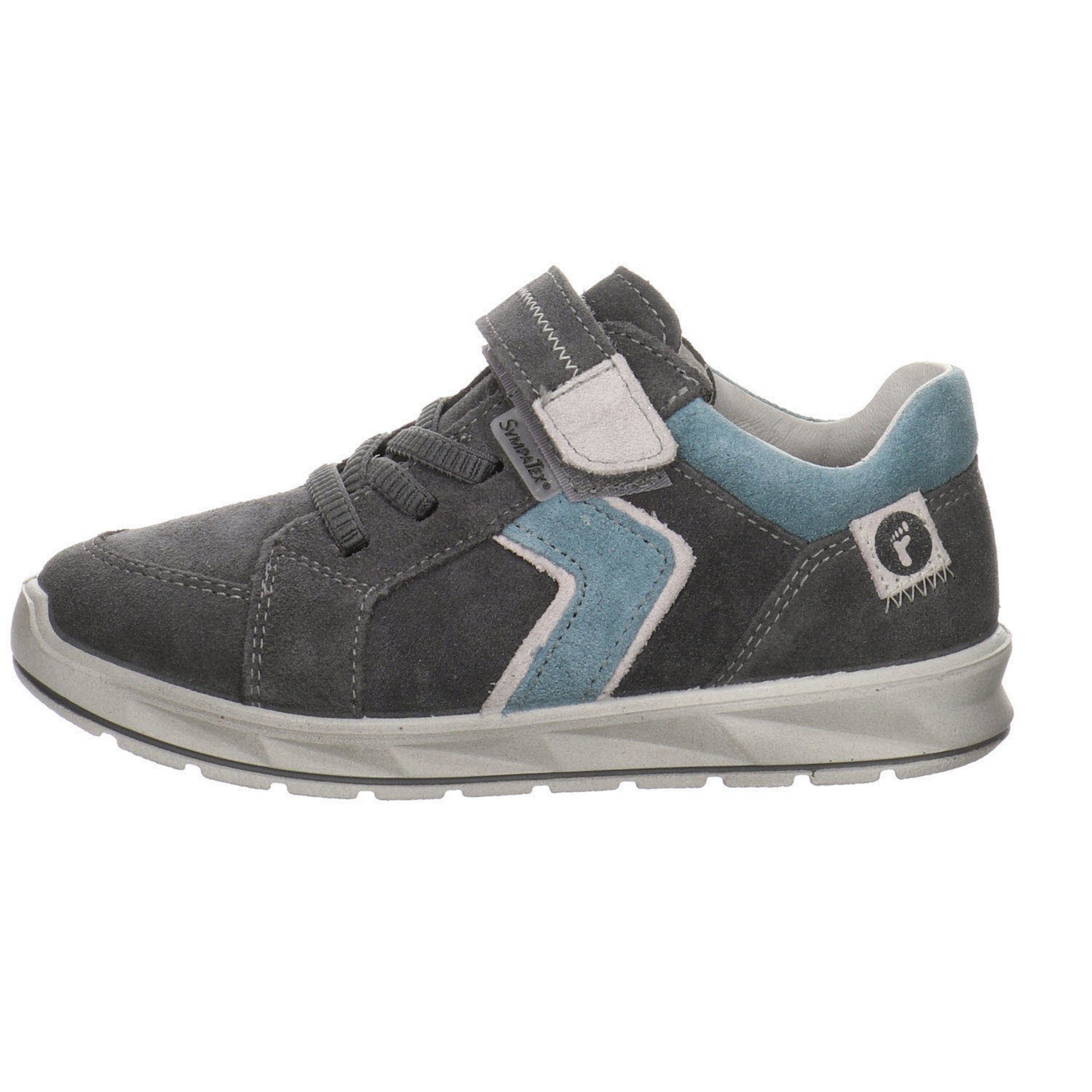 Veloursleder Grau Jungen Klettschuh Schnürhalbschuhe Ricosta Blau Klettschuh Luci