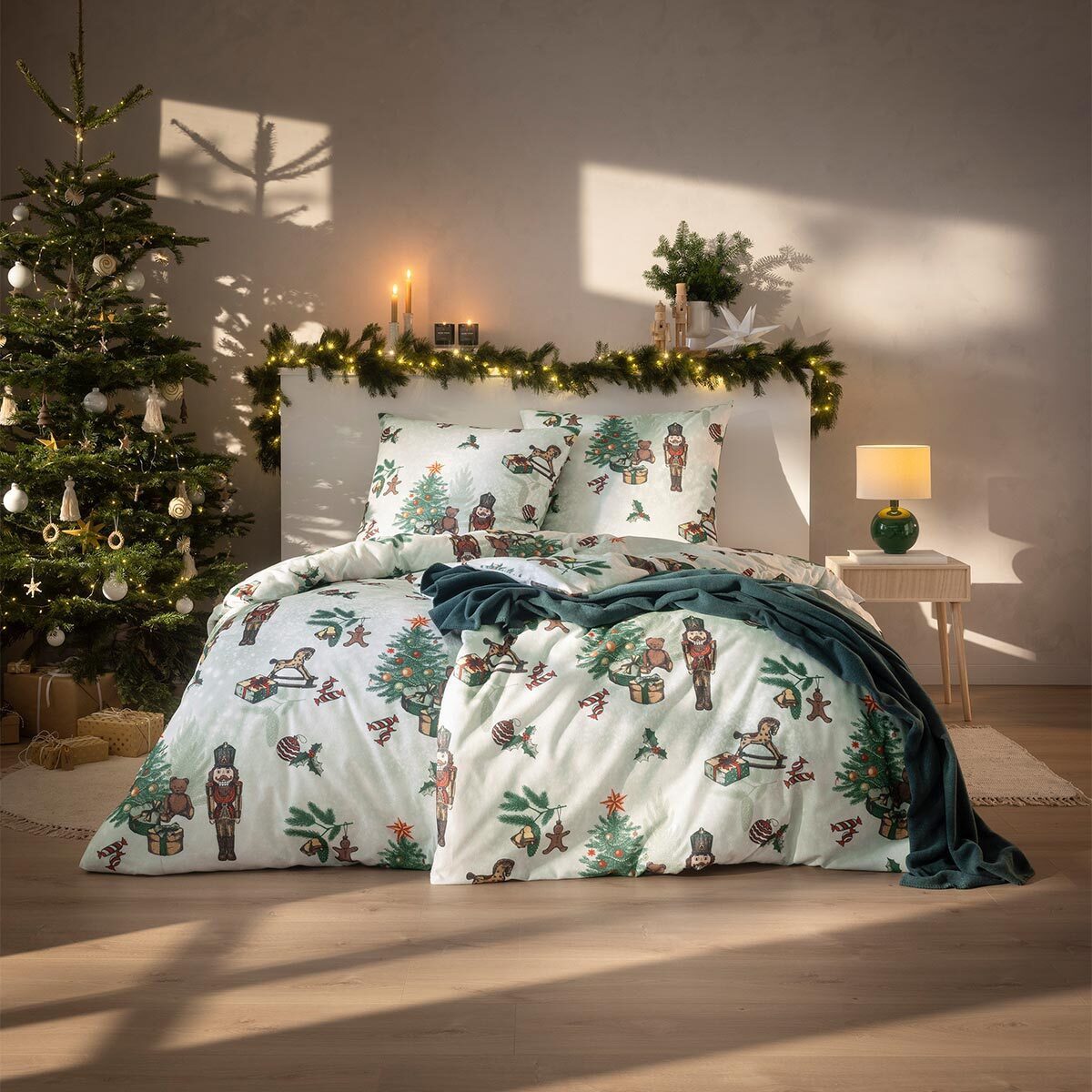 Estella Bettwäsche Nussknacker, Flanell, 2 teilig