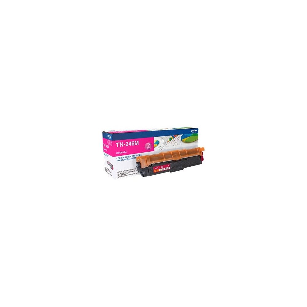 Brother Tonerpatrone Brother TN-246 M Toner magenta für Brother Drucker