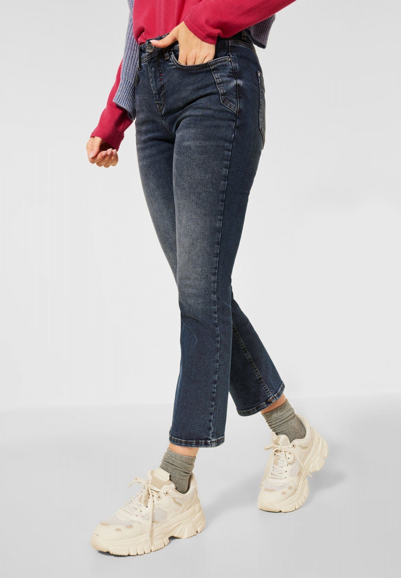 STREET ONE 7/8-Jeans Taschen, High Waist online kaufen | OTTO