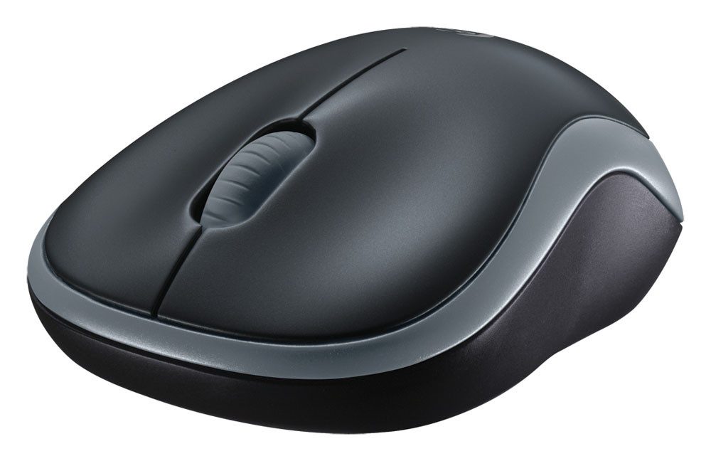 Logitech M185 - SWIFT GREY - EWR2 Maus (kabellos)