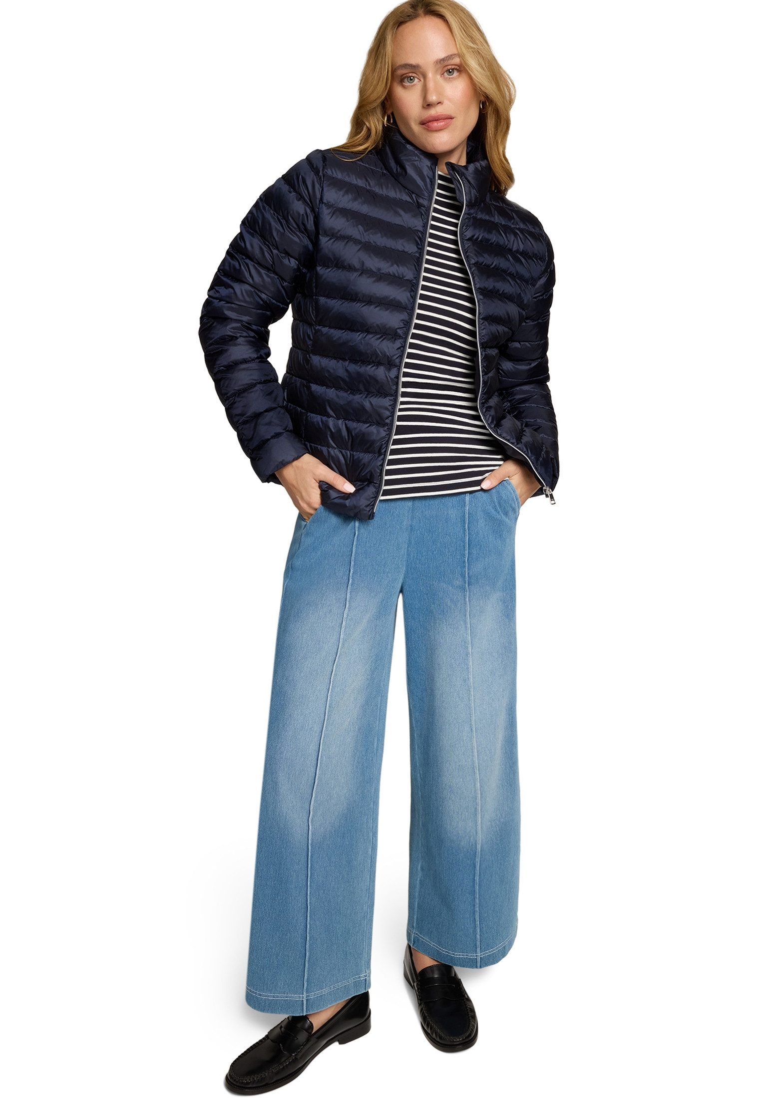 Zero Steppjacke Damen mit Stehkragen
