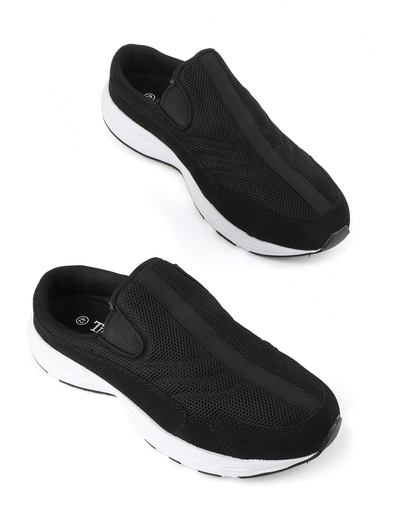 Herren Weite Passform Schlupf-Mules Indoor Outdoor Freizeit Pantoffeln Mules