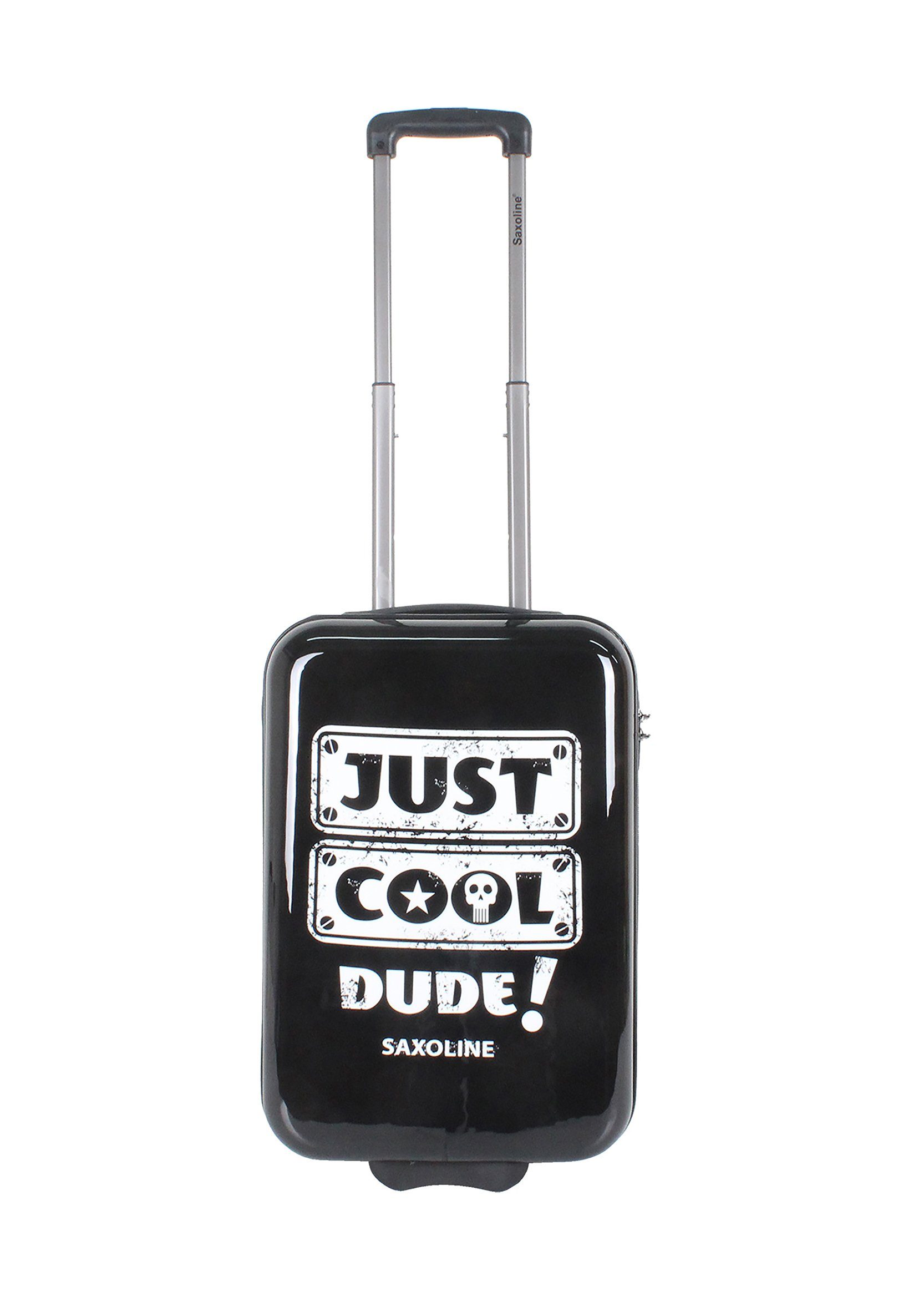 Saxoline® Koffer Just Cool, mit coolem Front-Aufdruck